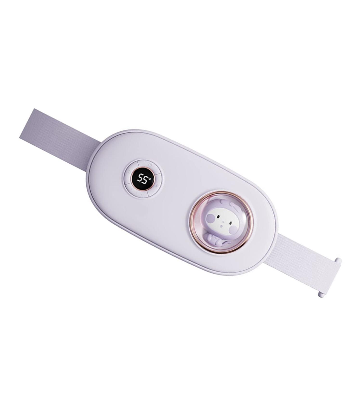 Uterus Heating Belt for Menstrual Pain Relief - 5 Modes Stomach Comfort (Purple) | International Shipping Available - Buy Online on GoSupps.com