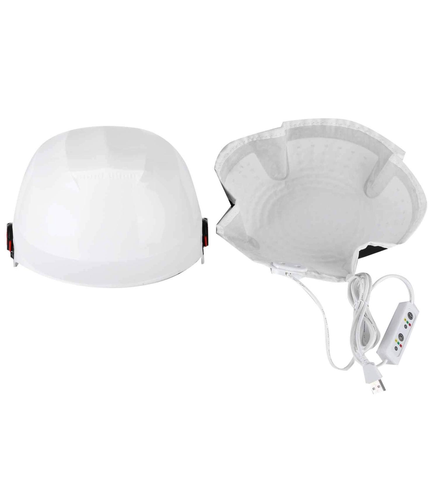 Buy Hair Growth Helmet 108 Lamp Beads for Effective Hair Loss Care | Adjustable Oil Control Treatment - Buy Online on GoSupps.com