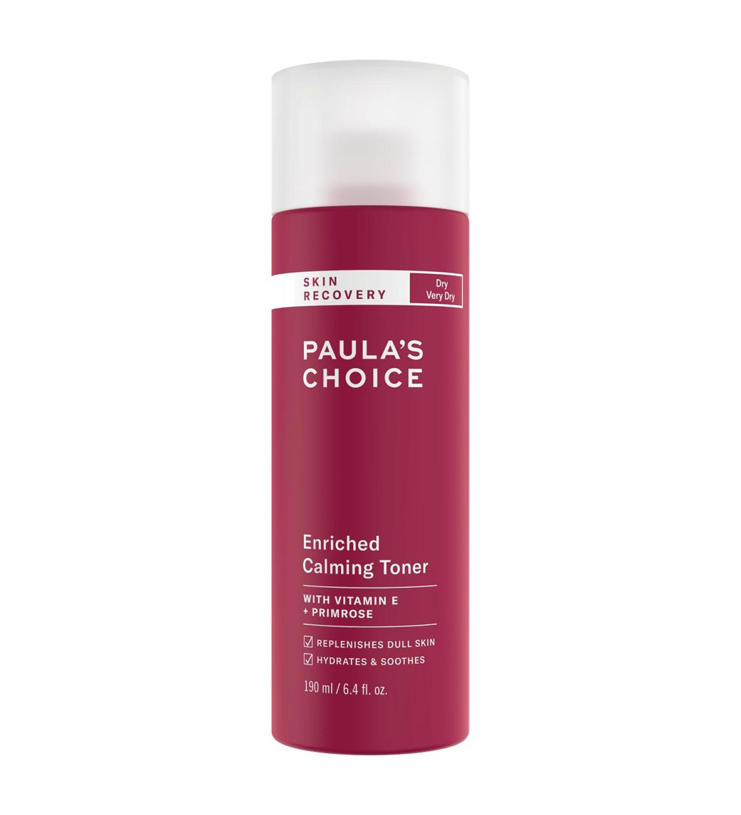 Paula's Choice Skin Recovery Toner - Soothing Milky Toner for Very Dry Skin - Redness Relief for Rosacea - Antioxidant Formula - 190ml - Buy Online on GoSupps.com
