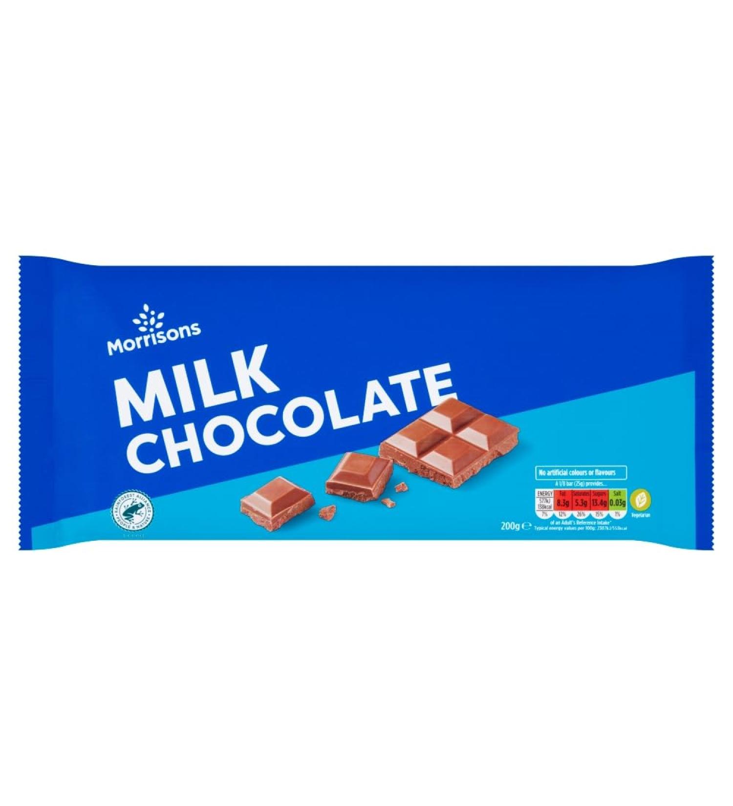 Morrisons Morrisons Milk chocolate 200 g