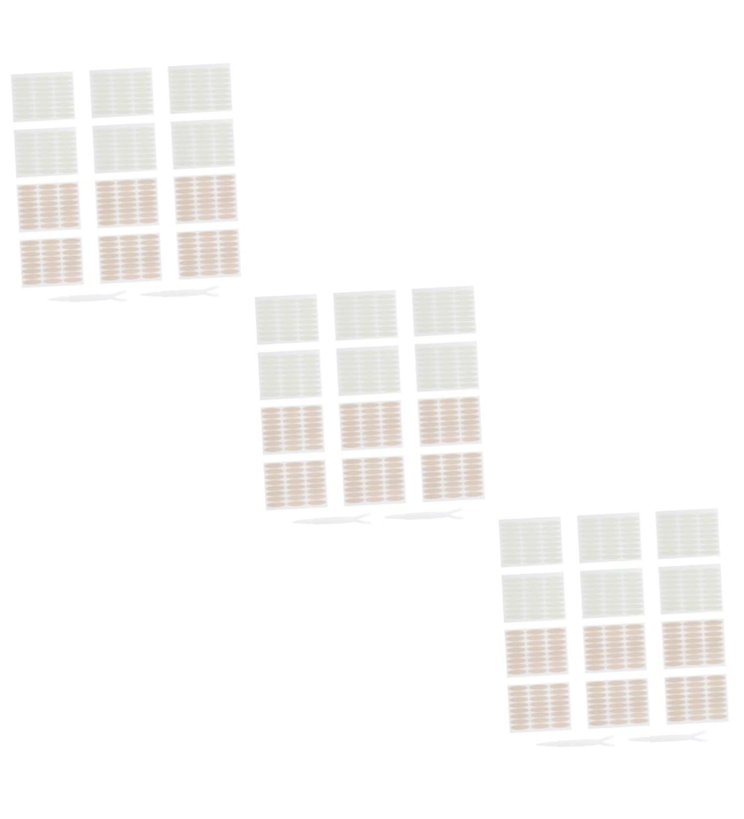 FOMIYES 3pcs Invisible Tape Instant Eye Lift Strip Eyelid Tape Fiber Double Eyelid Sticker Set Single Sided mediumx3pcs As Shownx3pcs - Buy Online on GoSupps.com