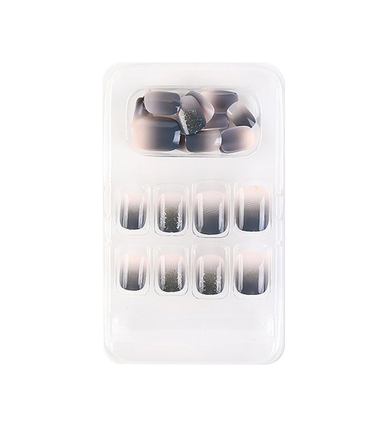 dijiusidy False Nail Perfect Matching Simple to Wear Fingernail Full Coverage Press Type Strong Viscosity Adjustable Paster Type 19 F741 Type 19 F741 - Buy Online on GoSupps.com