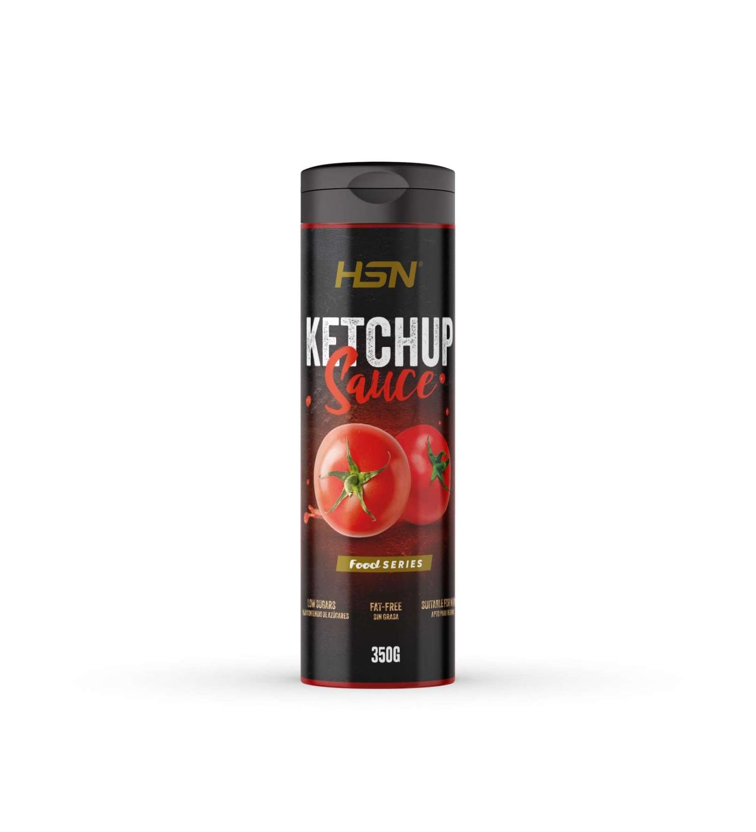 HSN Ketchup Sauce - 0% Fat 100% Flavor - by HSN | 350g 35 servings | Low in Sugar and Calories | Use - Buy Online on GoSupps.com