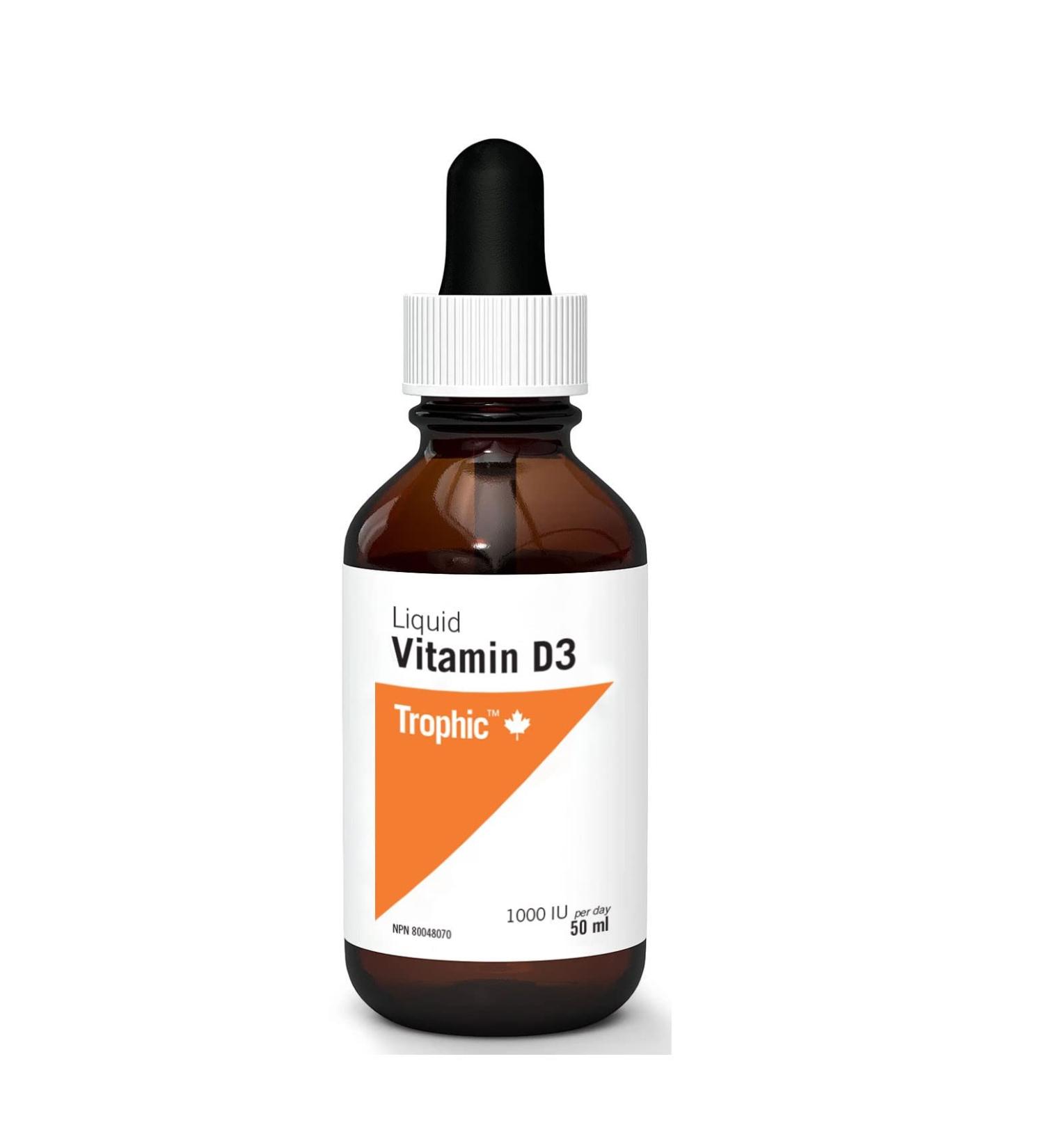 Trophic Vitamin D3 (Liquid) 50ml - Buy Online on GoSupps.com