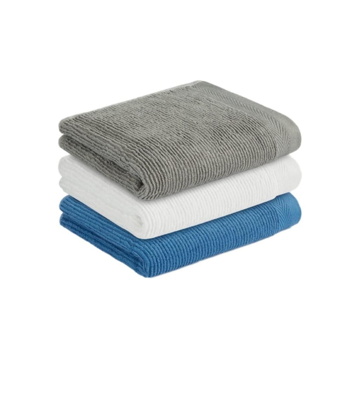 Premium Quick-Dry Facial Towels - Soft Suction Bath Towels for Women 3 Pack - 34x75cm - Buy Online on GoSupps.com
