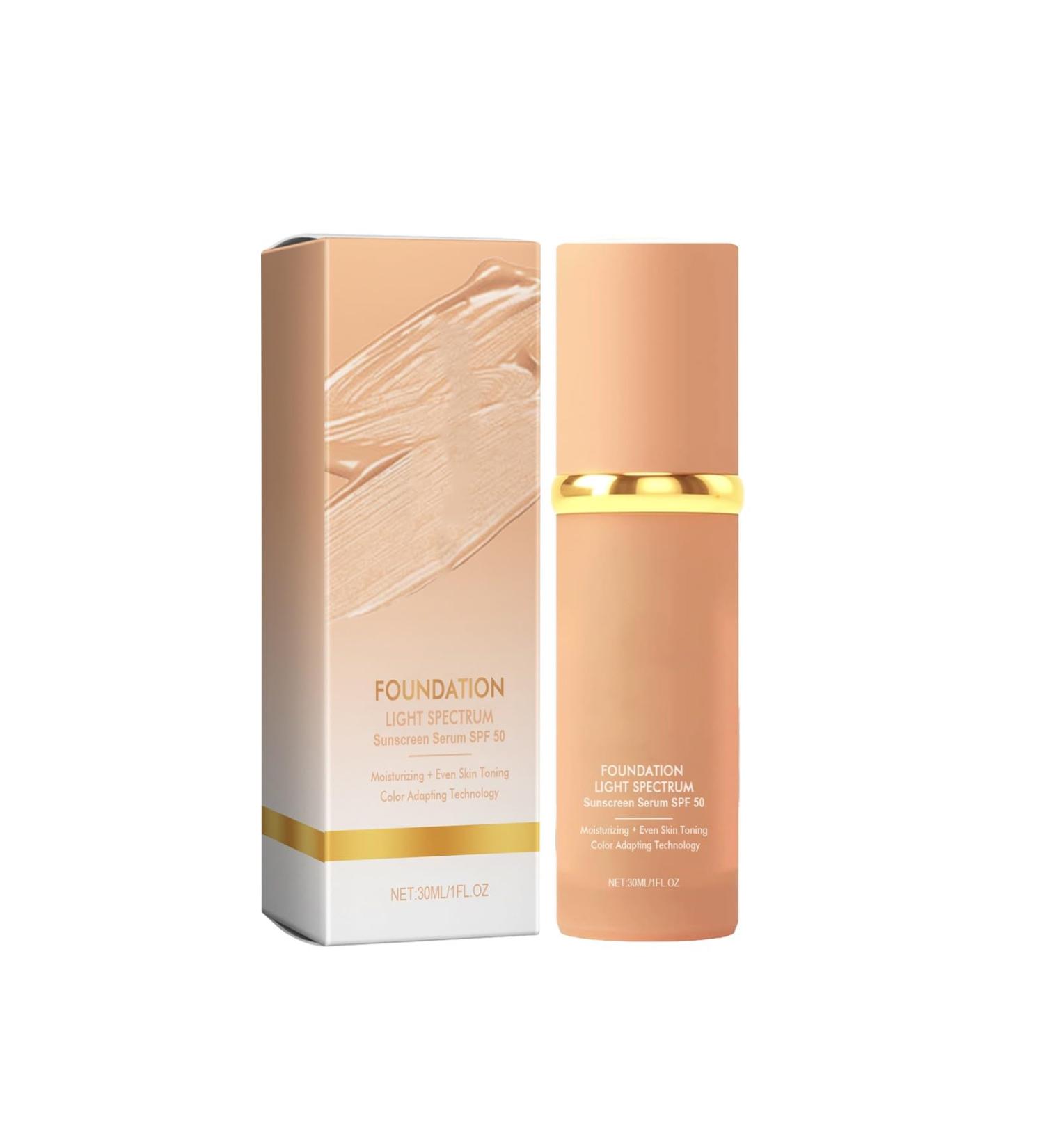 4 in 1 foundation Liquid-Hydrating Medium Full Coverage Concealer with SPF 50+Longwearing & Waterproof for Gym Sports Dancing (1 Pc A) 1 Pc 30 ml (Pack of 1) - Buy Online on GoSupps.com