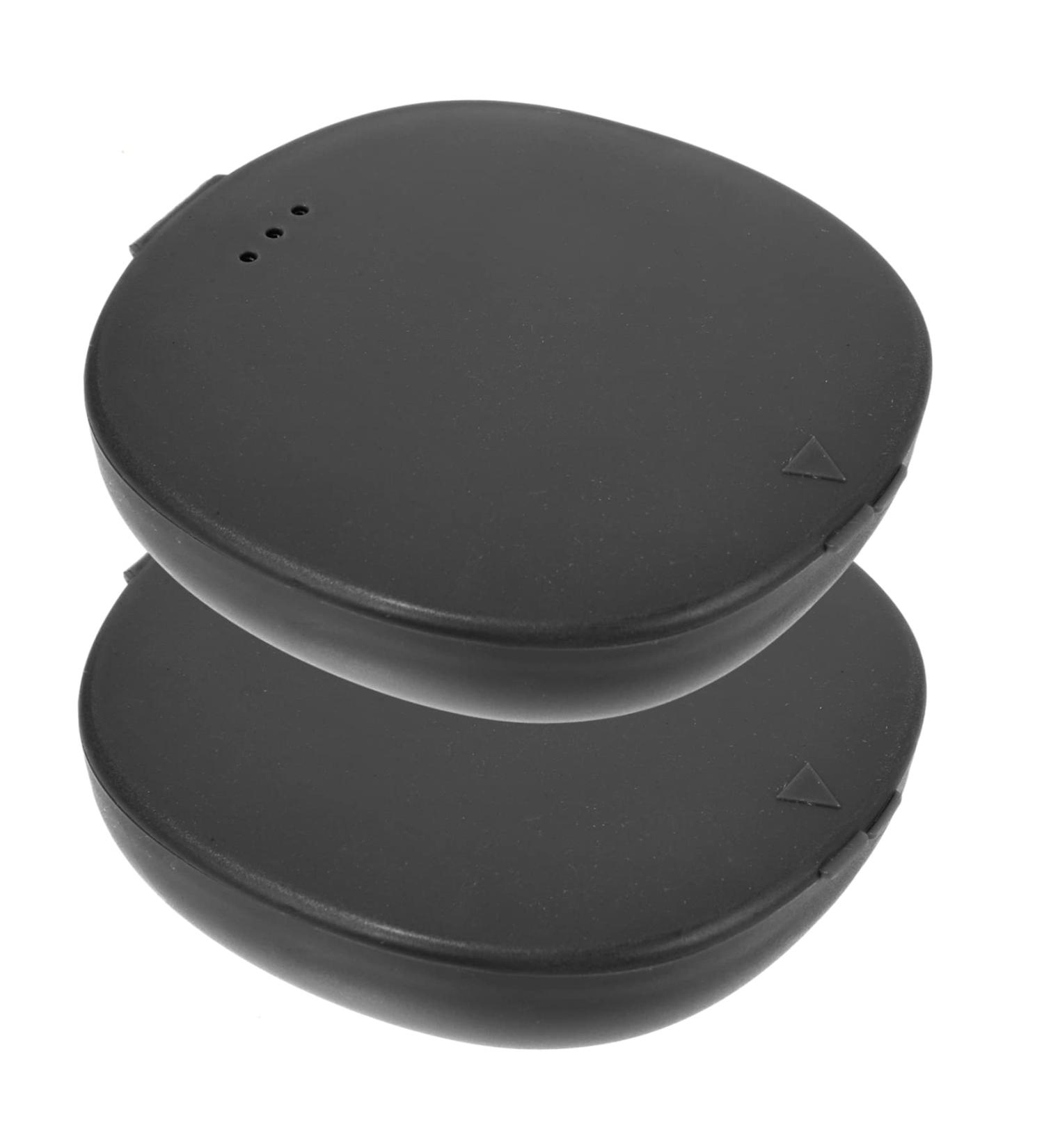 AMOSFUN 2 Series Silicone Menstrual Cup Container - Portable Cleaner & Storage Holder - Black 1 Pack - Buy Online on GoSupps.com