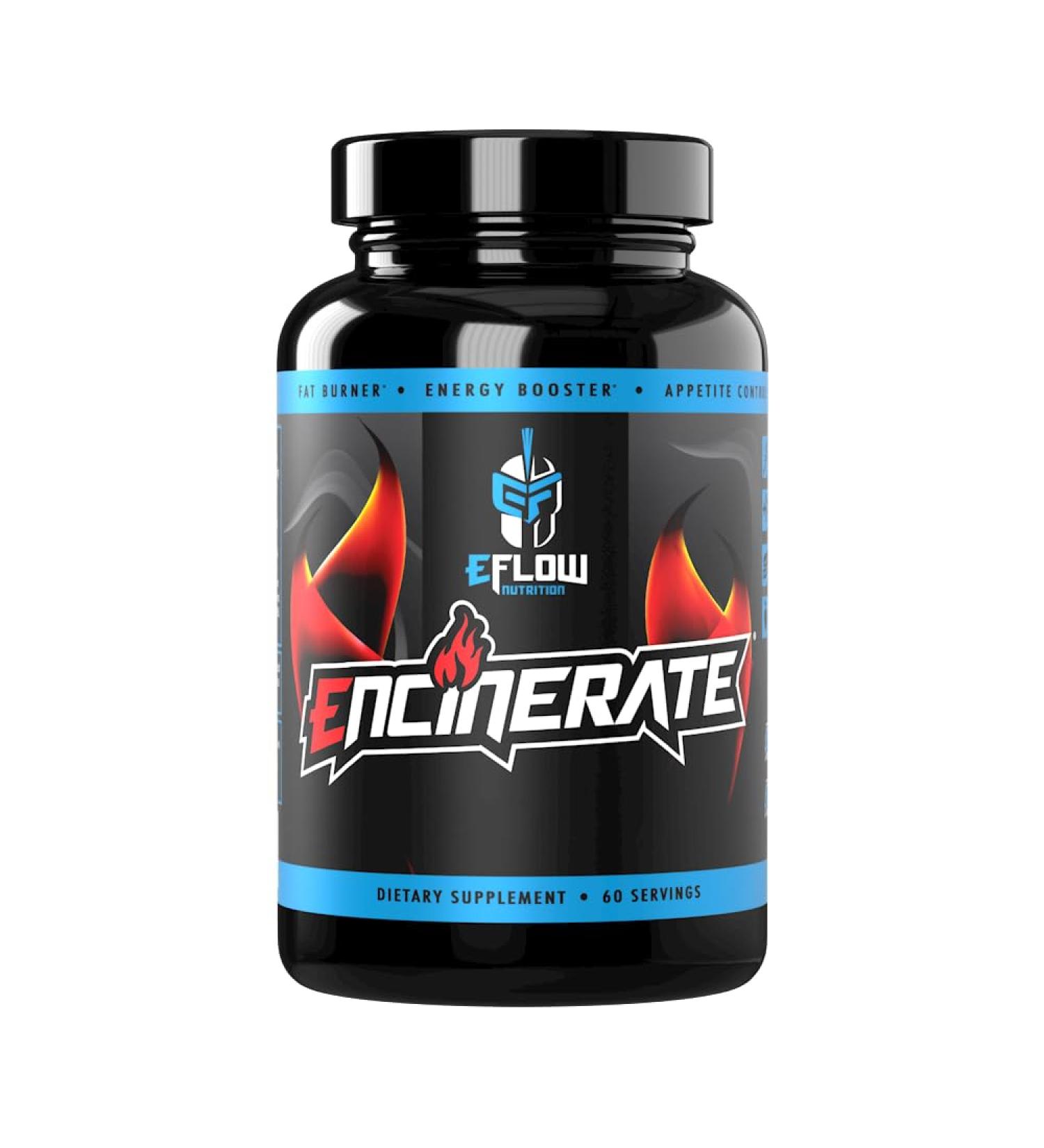 eFlow Nutrition ENCINERATE - GLP-1 Support Supplement for Weight Loss & Energy - Appetite Support and Weight Management (60 Capsules) - Buy Online on GoSupps.com