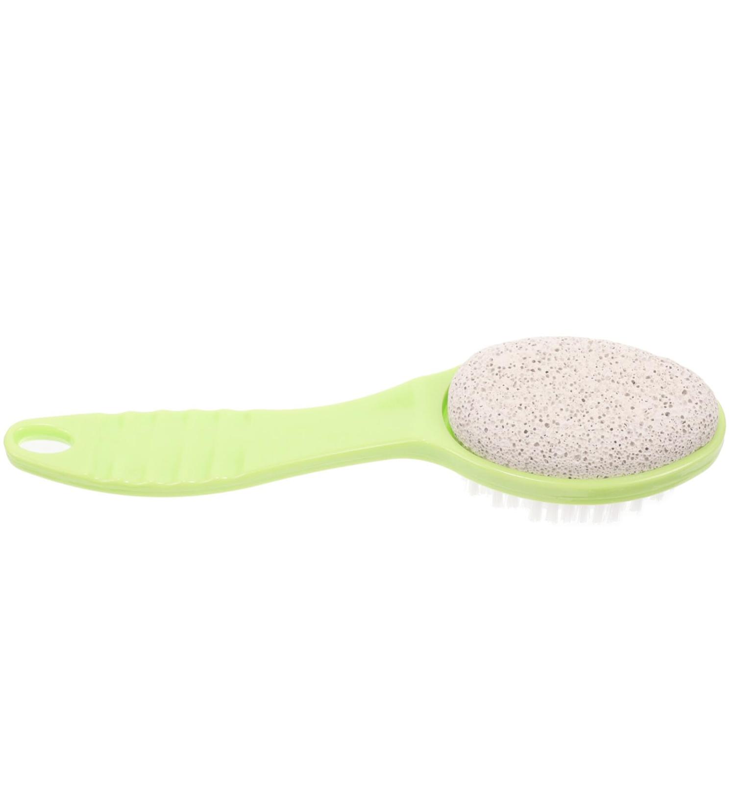 Beavorty Pedicure Brush Pumice Stone Pedicure Tool Double Sided Feet Scrubber Exfoliator Dead Skin Remover Hard Skin Foot File Exfoliation - Buy Online on GoSupps.com