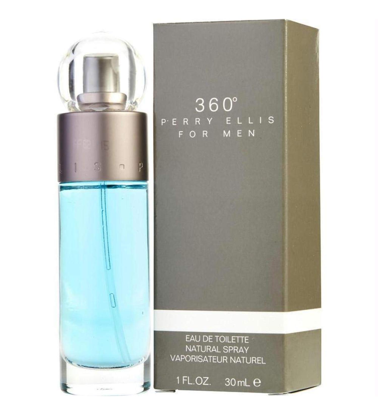 Perry Ellis 360 Eau De Toilette Spray for Men 1.0 Ounce