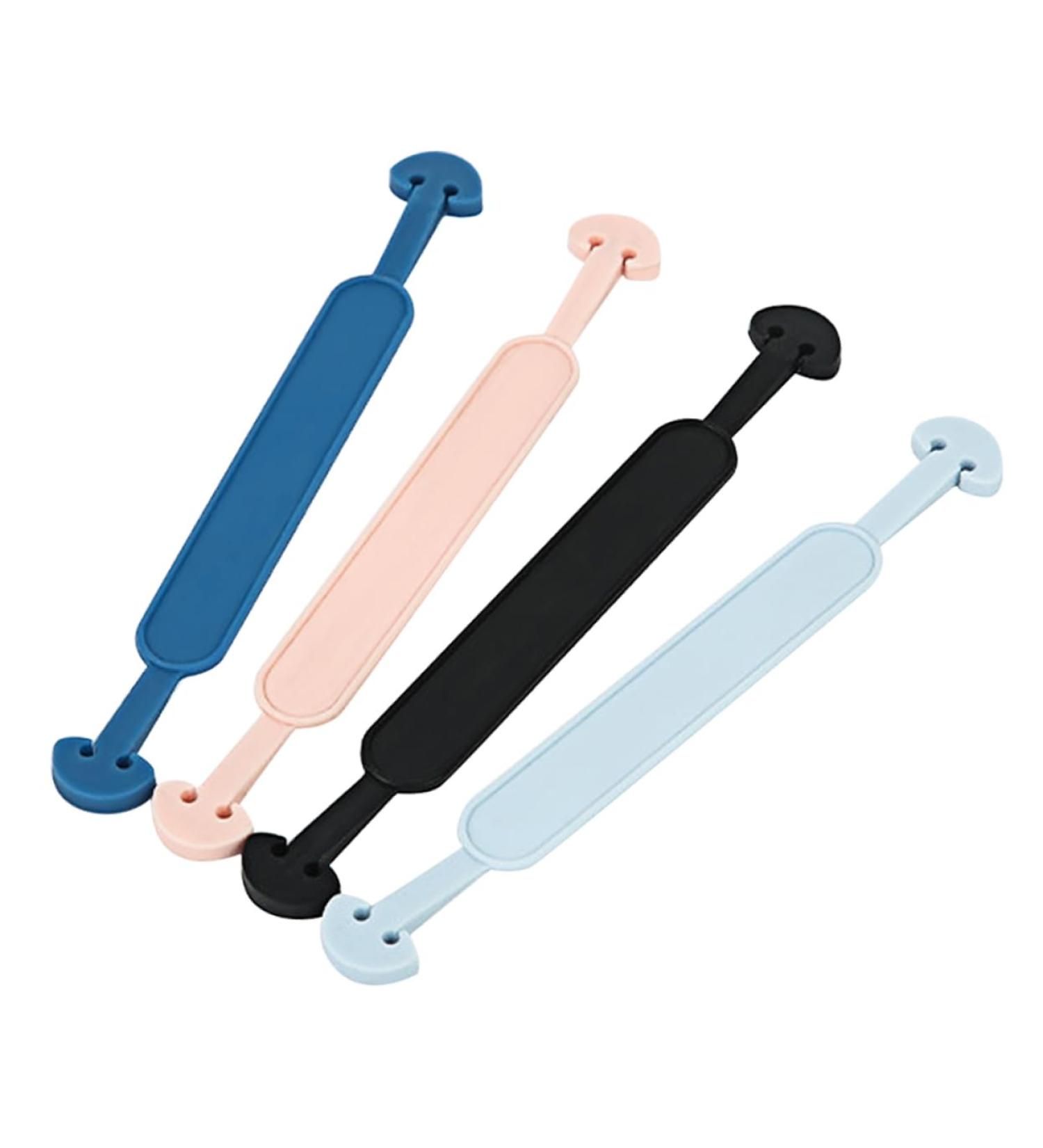 Minkissy 20-Piece Elastic Ear Belt Extensions for Ergonomic Hearing Protection | Adjustable Mask Rope Hooks & Belt Connectors - Buy Online on GoSupps.com