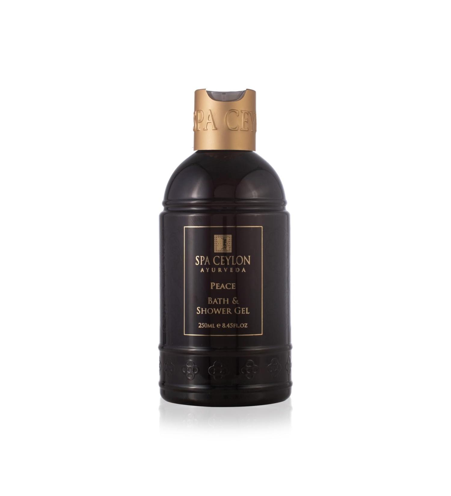 SPA CEYLON Peace Bath and Shower Gel | Lemongrass & Lavender Herbal Body Wash | Hydrating Aloe Vera | Vegetarian & Cruelty-Free | Promote Harmony - Buy Online on GoSupps.com