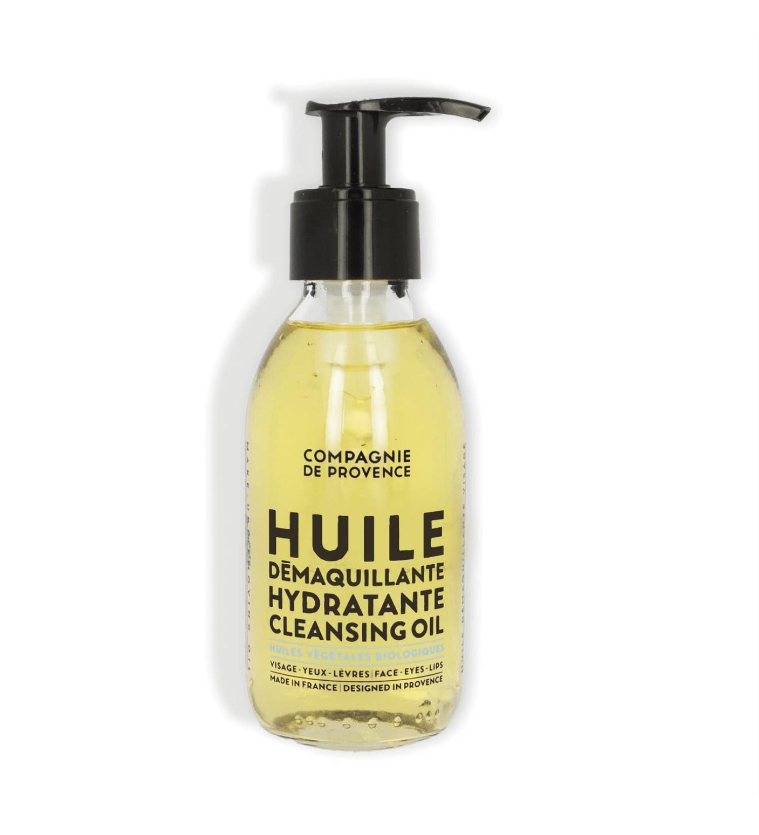 La Compagnie de Provence - Huile D maquillante 140ml - Visage Yeux L vres - Double Action D maquillante et Hydratante - Enrichie en Huiles V g tales Bio - Flacon en verre - Made in France - Buy Online on GoSupps.com
