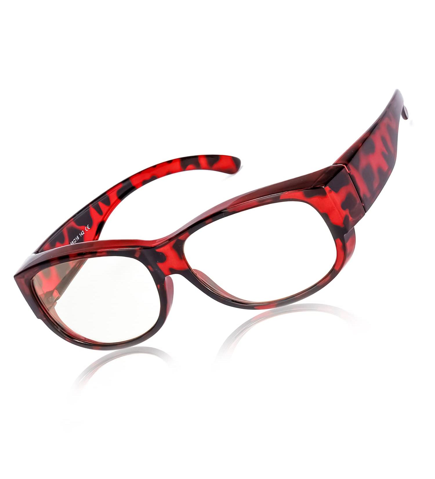 Fit Over Blue Light Blocking Glasses and Computer Eyewear- Wear Over Prescription Glasses/Reading Glasses/RX Glasses - Buy Online on GoSupps.com