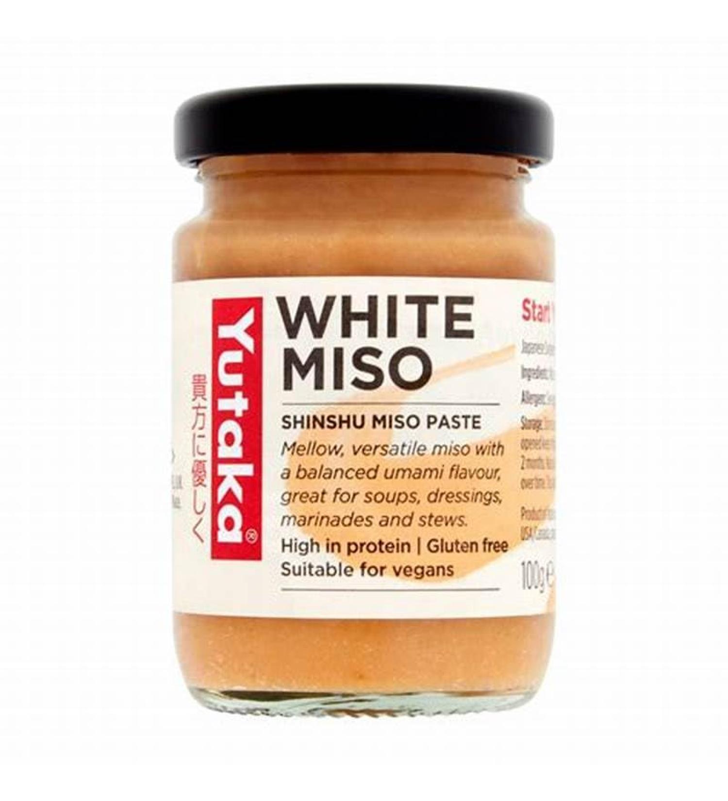 Yutaka Miso Paste 100G | High in protein | Gluten free | Start your Japanese adventure | Suitable for vegans - Buy Online on GoSupps.com