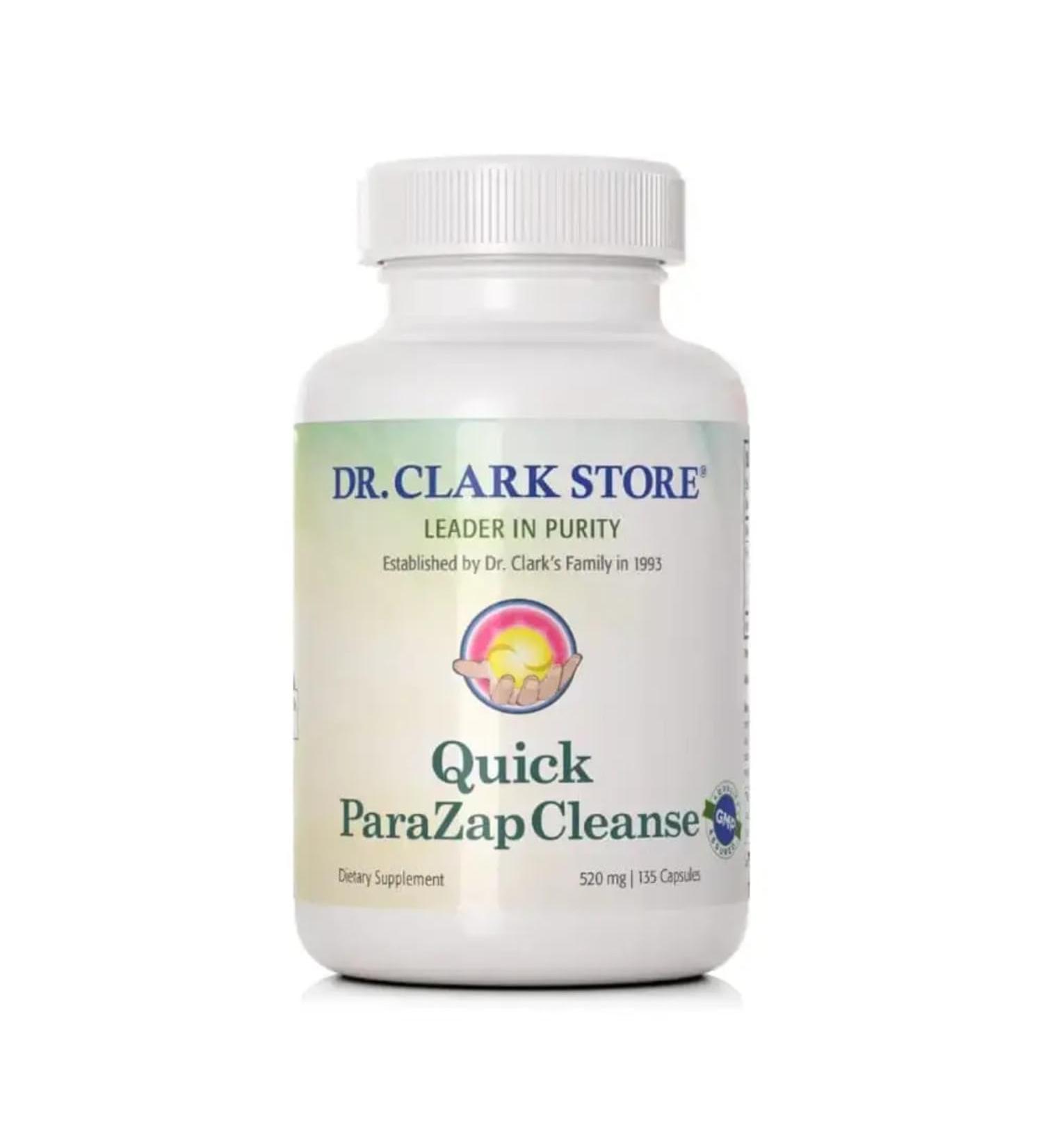 Dr Clark Store para-Zap 520mg, 135 Capsules, Supports Digestive Health & Gut Balance - Buy Online on GoSupps.com