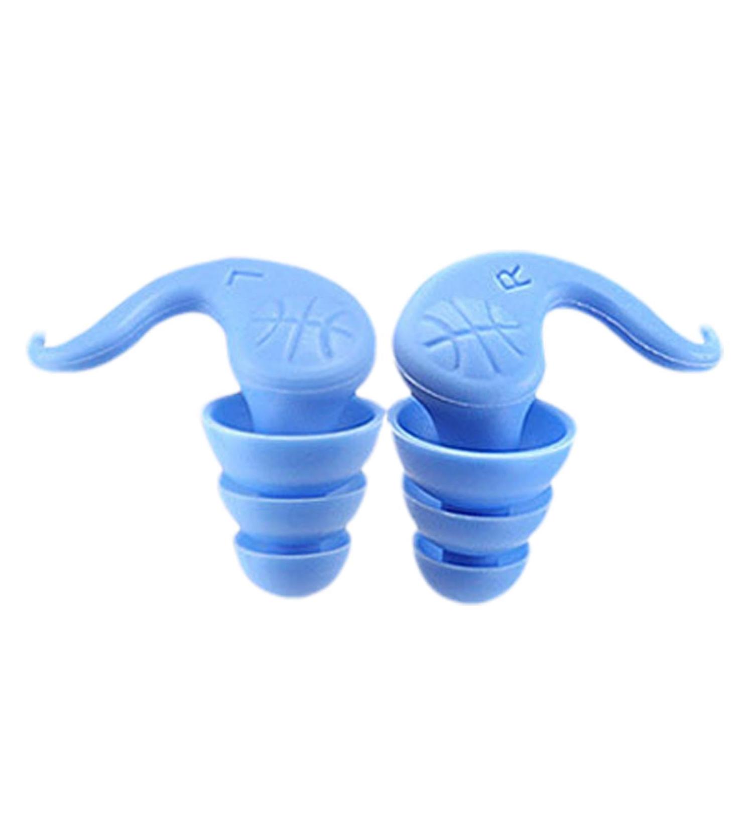 Sound Proof Earplugs - Waterproof Noise Cancelling Earplugs |Portable Ear Plugs With Carrying Case |Horn Soundproof Earplugs |Horn-Shaped Silicone Earplugs | Ergonomic Ear Plugs For Home Work - Buy Online on GoSupps.com