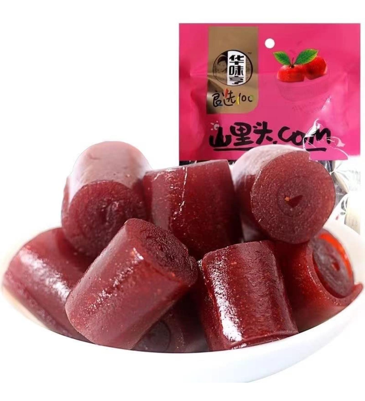 Iron Hawthorn Roll 300g - Preserved Hawthorn Rolls in Convenient Small Bags - Buy Online on GoSupps.com