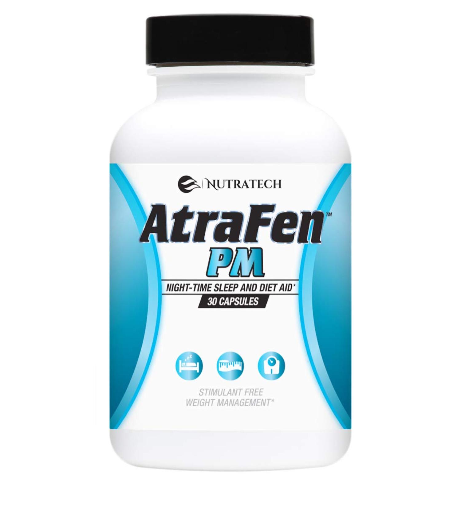 Atrafen PM: Nighttime Diet Pill, Appetite Suppressant, Sleep Aid - Burn Fat, Boost Metabolism, Curb Cravings - Buy Online on GoSupps.com