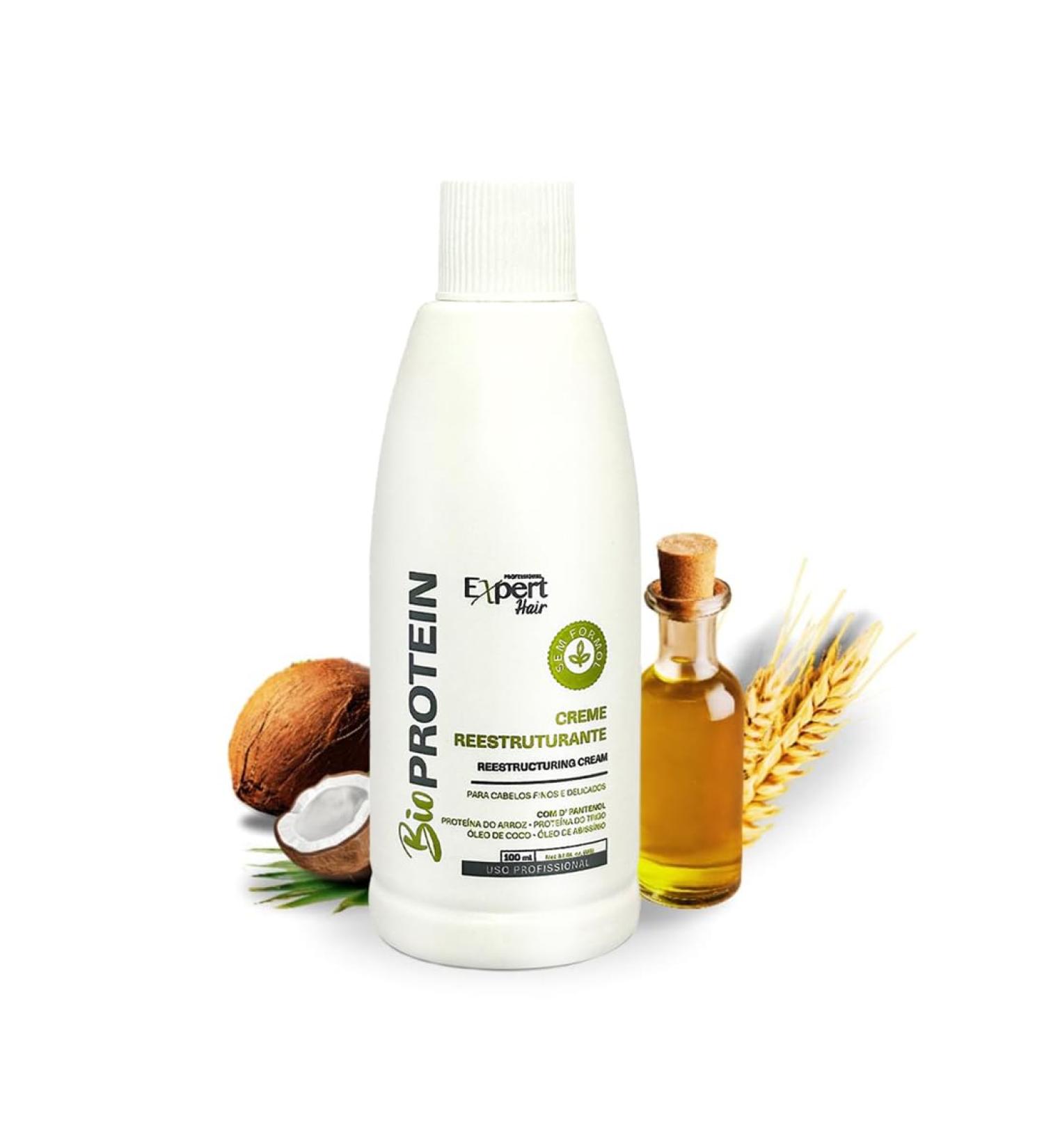 Buy Bio Protein Organic Brazilian Keratin Treatment - Formaldehyde-Free Hair Straightening (100ml/3.38oz) - Shop Now for Healthy Smooth Hair - Buy Online on GoSupps.com