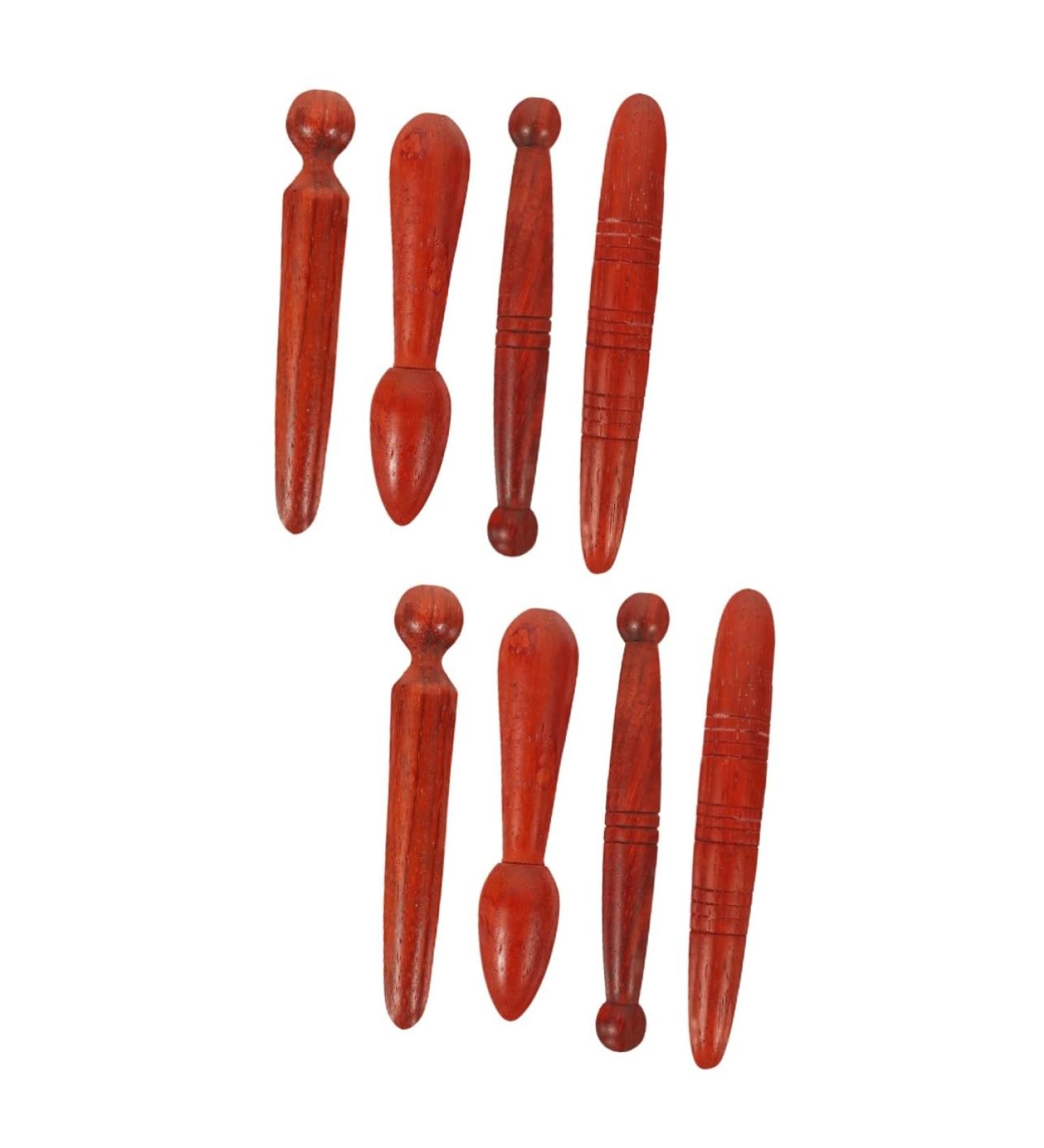Minkissy 8-Piece Acupuncture Rod & Massage Tool Set | Facial & Foot Massagers | Deep Tissue Therapy Devices - Buy Online on GoSupps.com