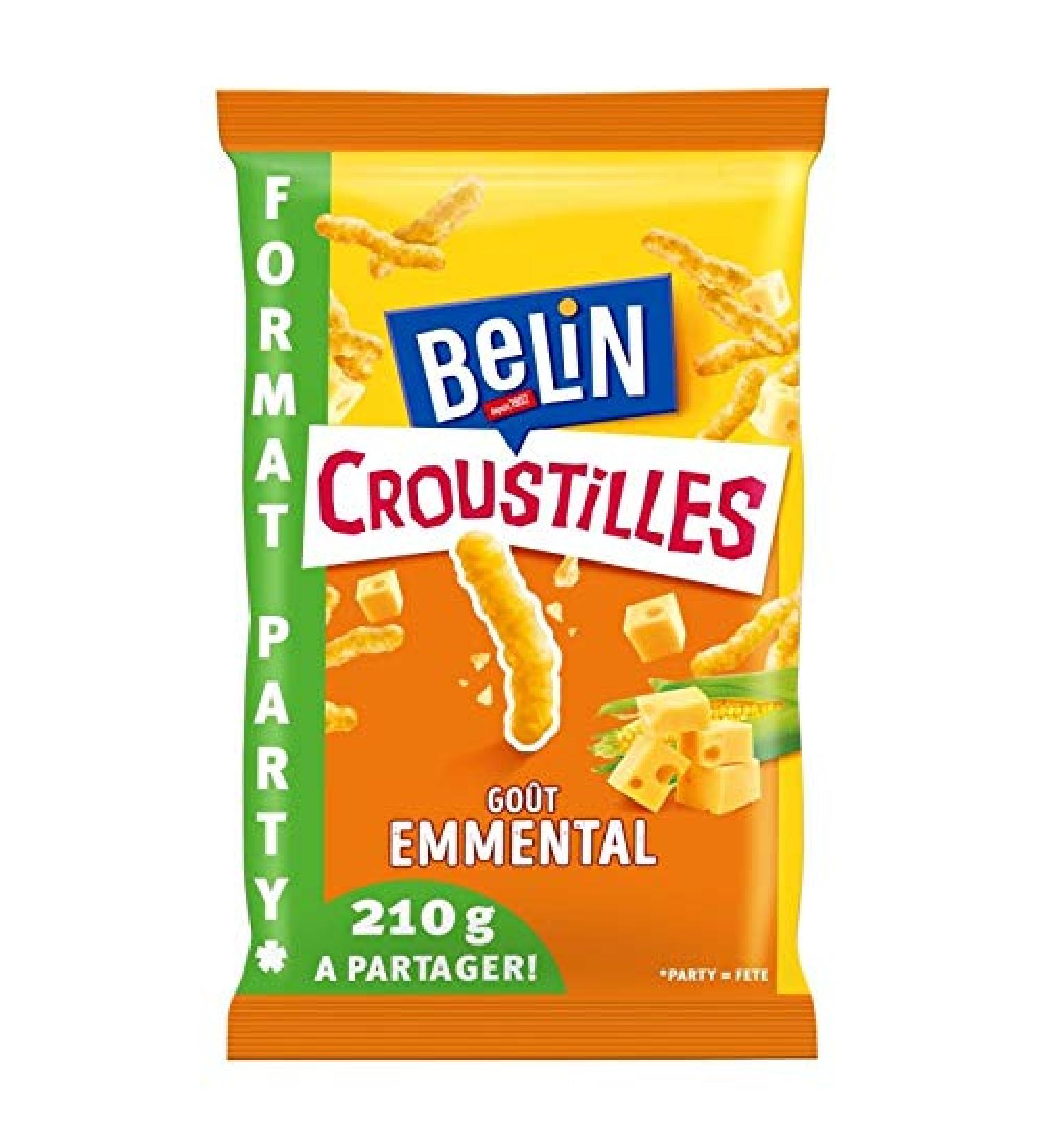 BELIN - Emmental Party Chips 210G - Pack of 3 - Buy Online on GoSupps.com