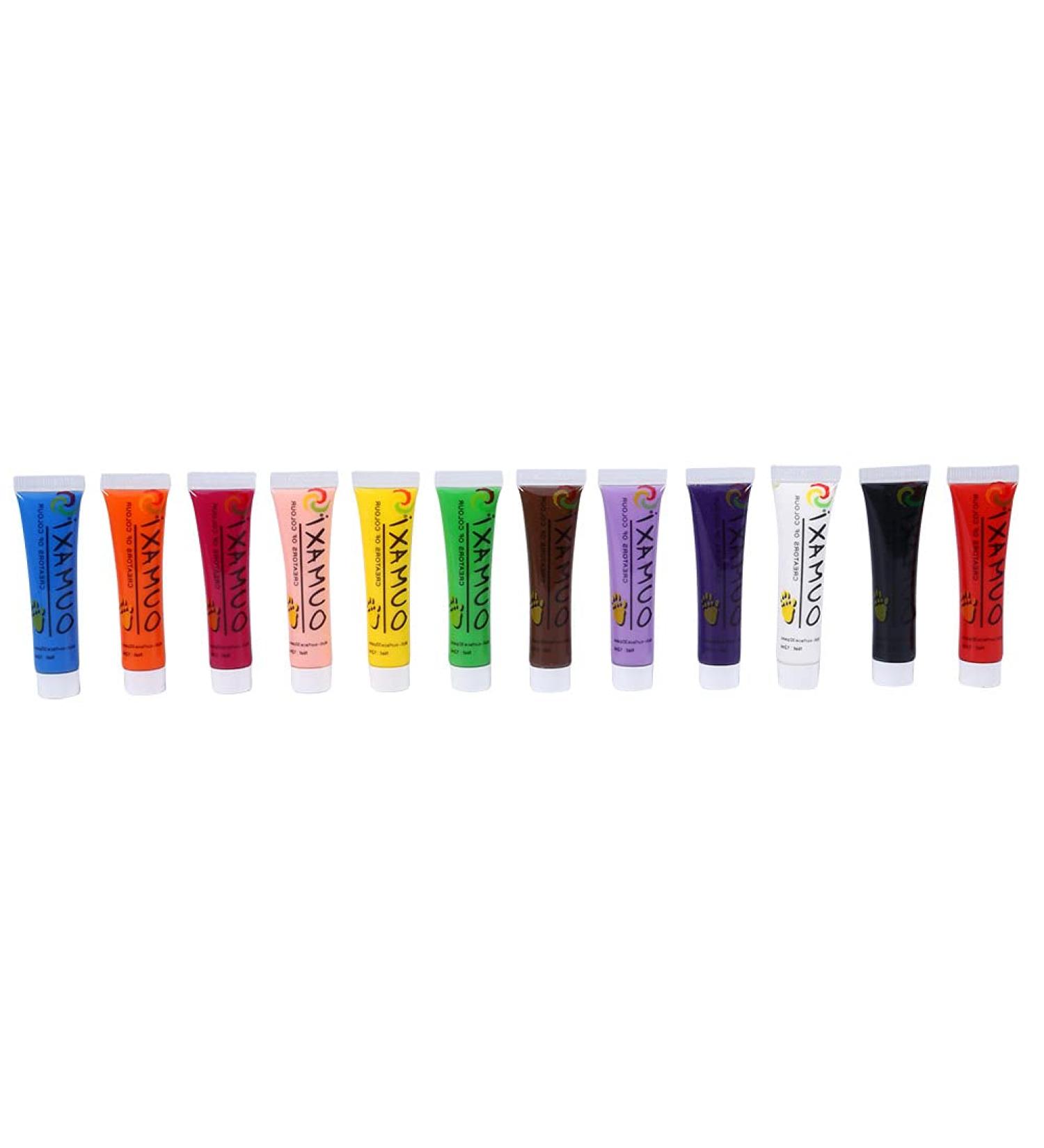 Nail Art Acrylic Paint Practical Portable Paint Painting Tube Reliable Nontoxic Waterproof Safe Durable For Nail Art DIY Decoration Painting Nail Art Painting - Buy Online on GoSupps.com