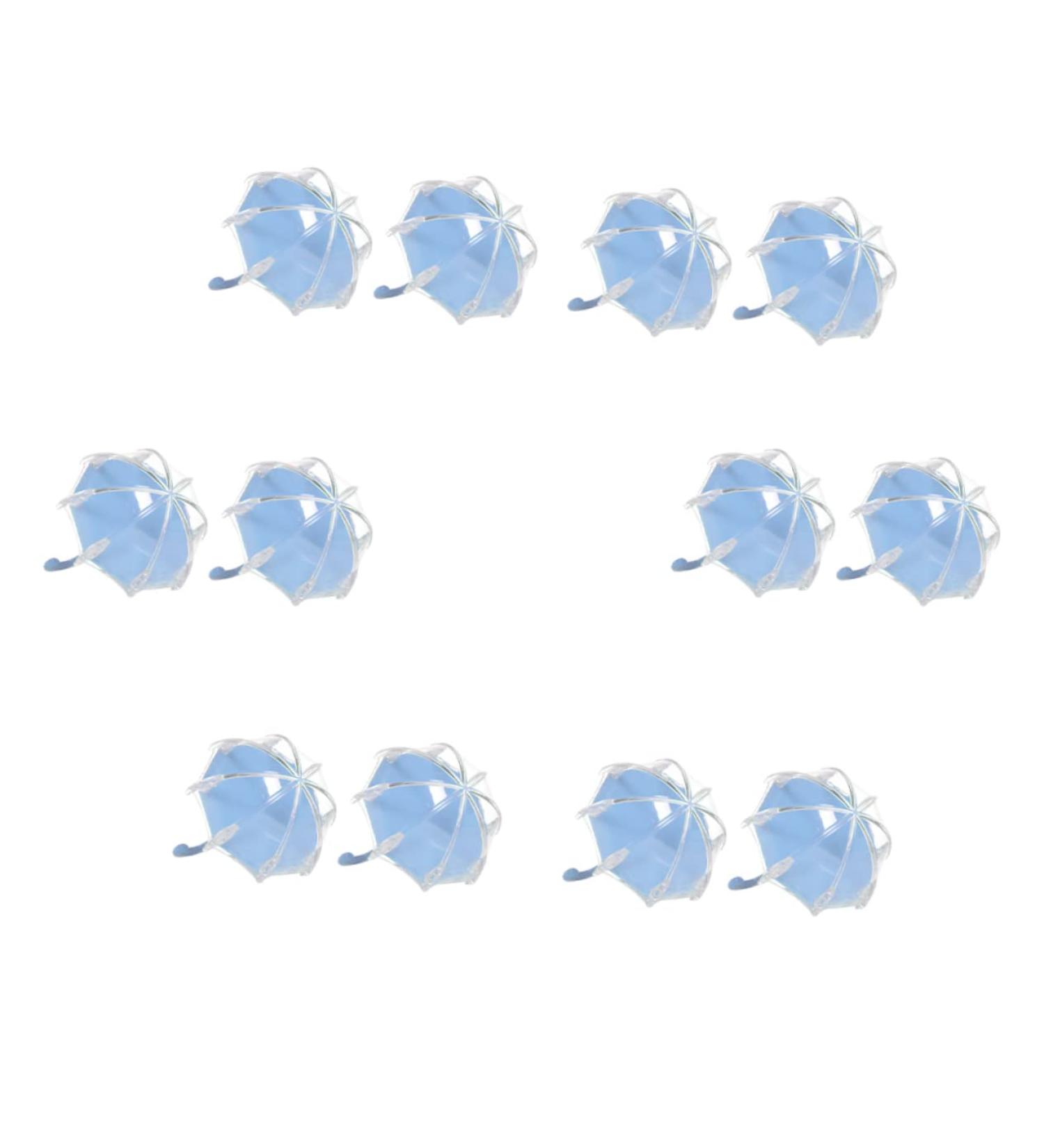 Alipis 12pcs Stylish Candy Pouch Blue Favor Boxes Decor Goodie Bags Wedding Pretty Candy Bag 9.5X7.5X7.5cm Blue - Buy Online on GoSupps.com