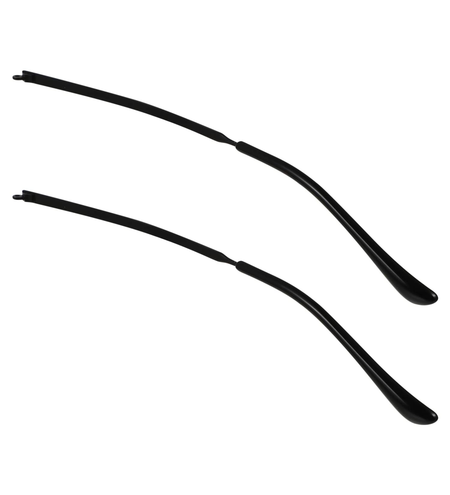 Ultechnovo Accessories: Metal Temple Arm Replacement Covers for Sunglasses - Glasses Repair Set (Black 14x3cm) - Buy Online on GoSupps.com