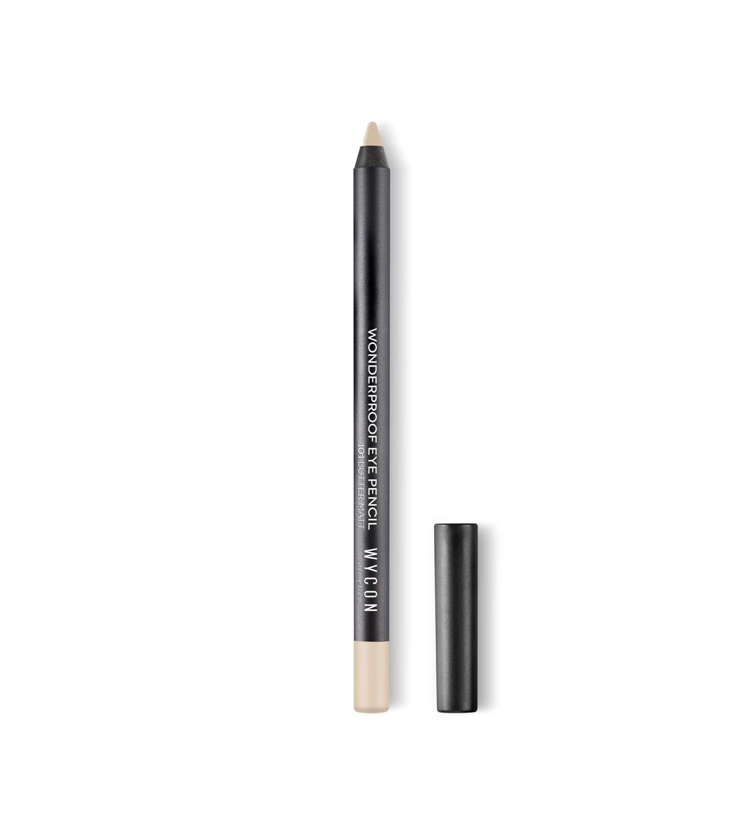 WYCON Cosmetics Wonderproof Eye Pencil - Long-Lasting Waterproof & Precise Eye Makeup (101 Butter Matt) - Buy Online on GoSupps.com