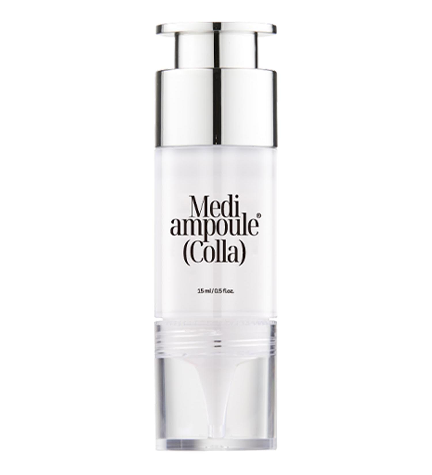 MILLIMILLI MediAmpoule Colla Serum | Hydrating Collagen Face Ampoule with Niacinamide Vitamin C & E | Brightening Anti-Aging Korean Skin Care Serum for Radiant Glowing Skin 15ml