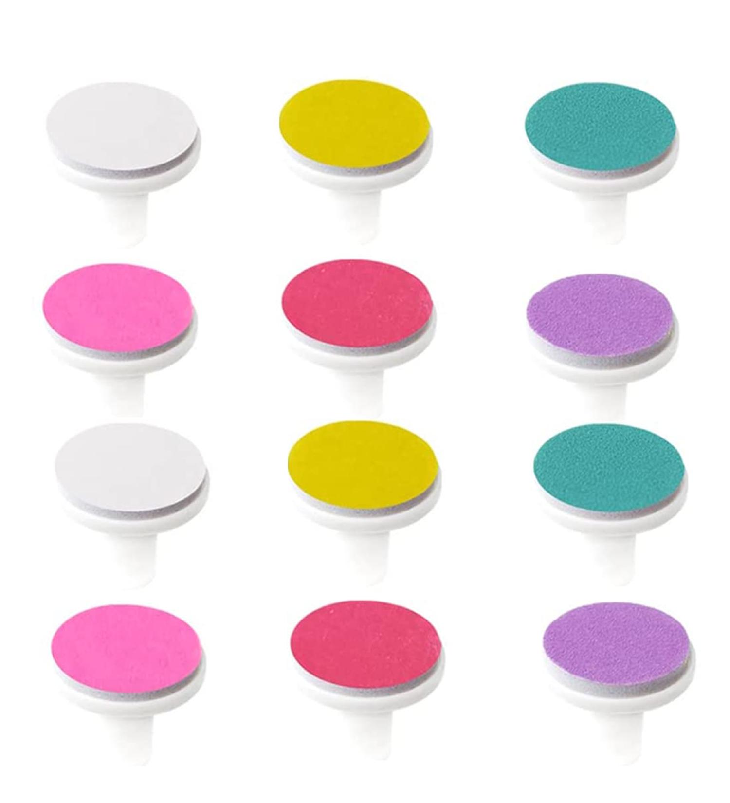 12 Pack Baby Nail File Replacement Pads - Professional Electrical Nail Trimmer Grinding Heads - Baby Nail Care Accessories - Buy Online on GoSupps.com
