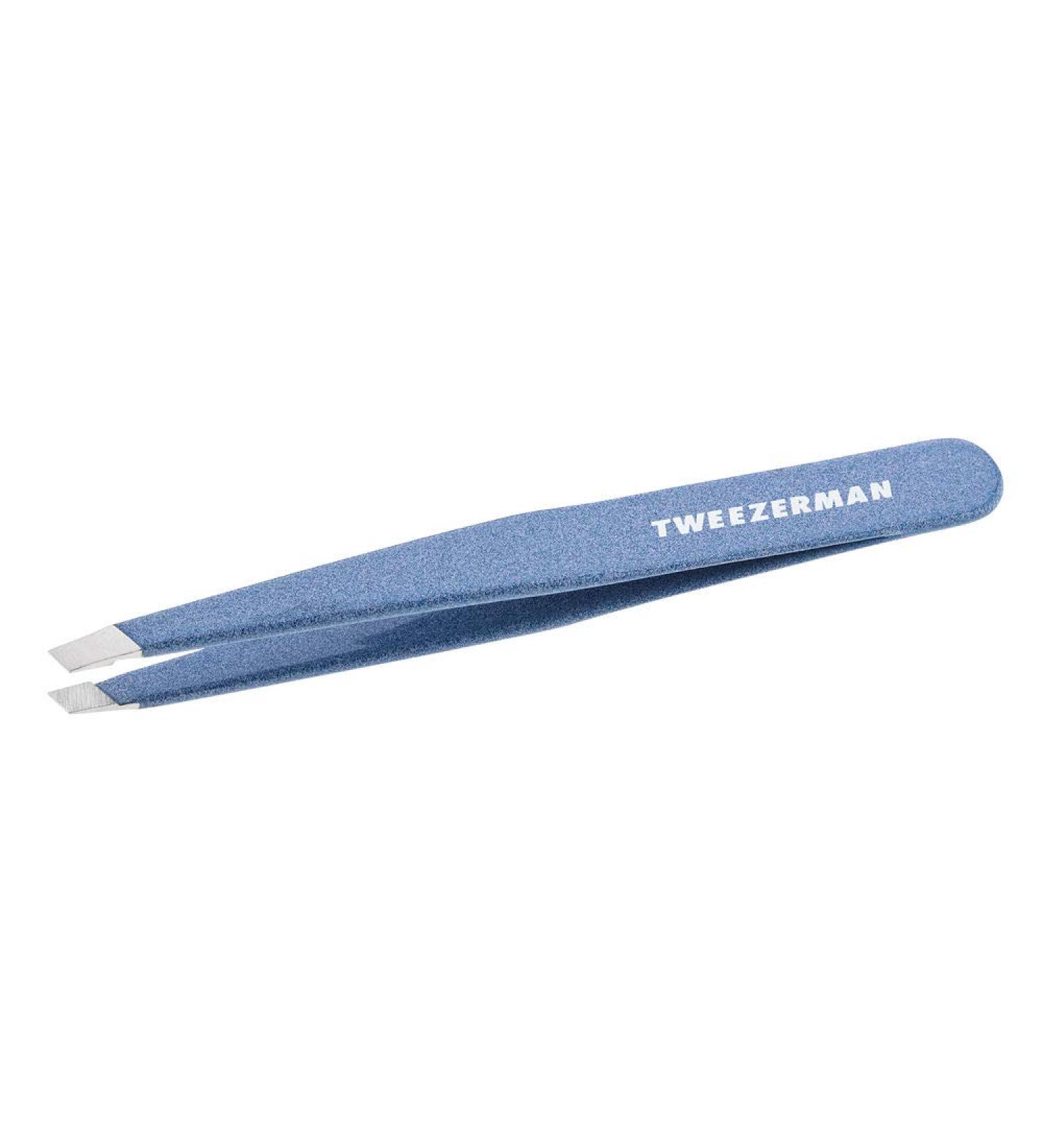Tweezerman Slant Tweezer 1230-GSR Sky Blue - Granite Sky | Best Precision Tweezers - Buy Online on GoSupps.com