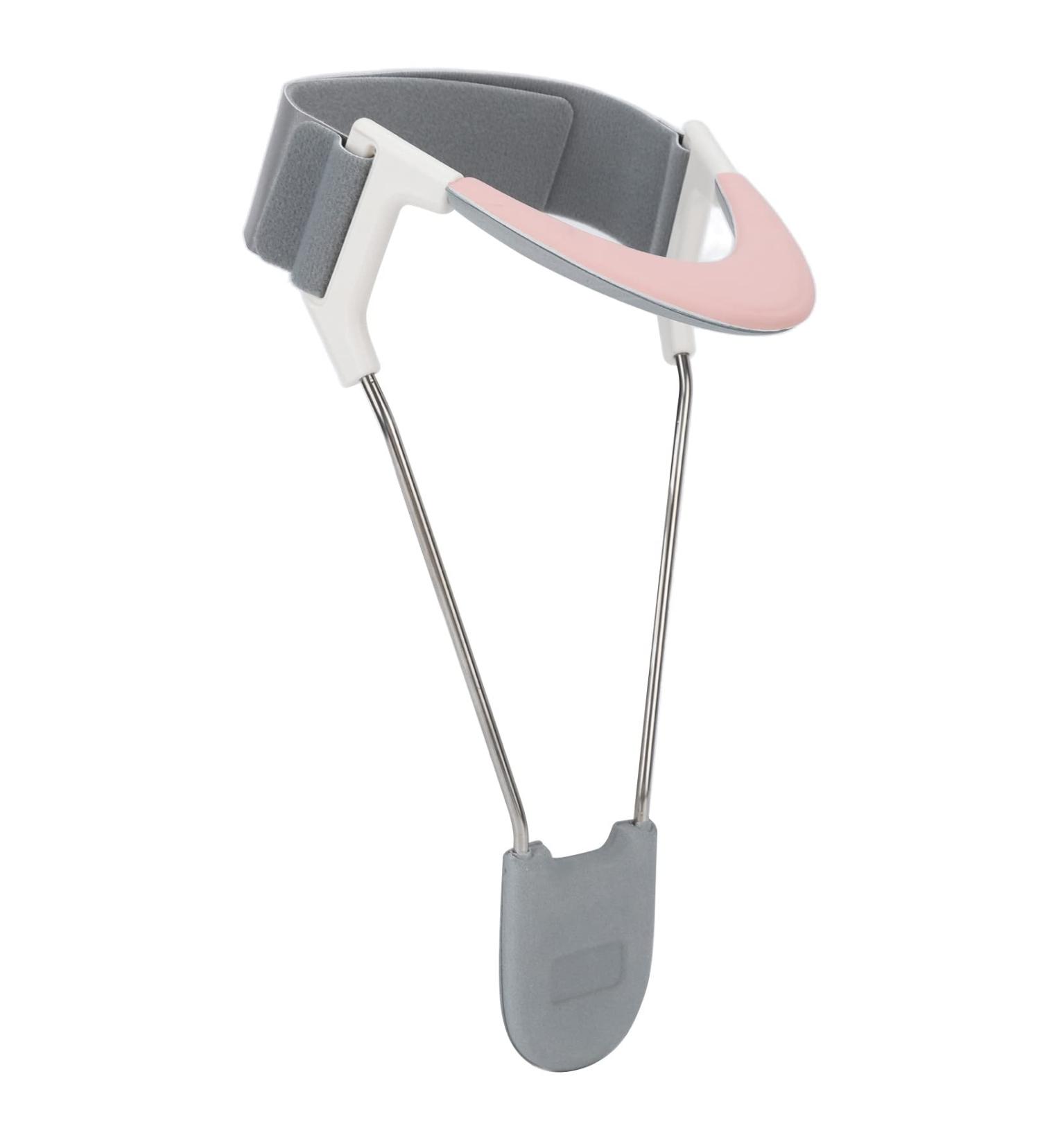 Cervical Neck Traction Device Neck Support Pain Relief Correct Sitting Posture for School (Pink) M Pink - Buy Online on GoSupps.com