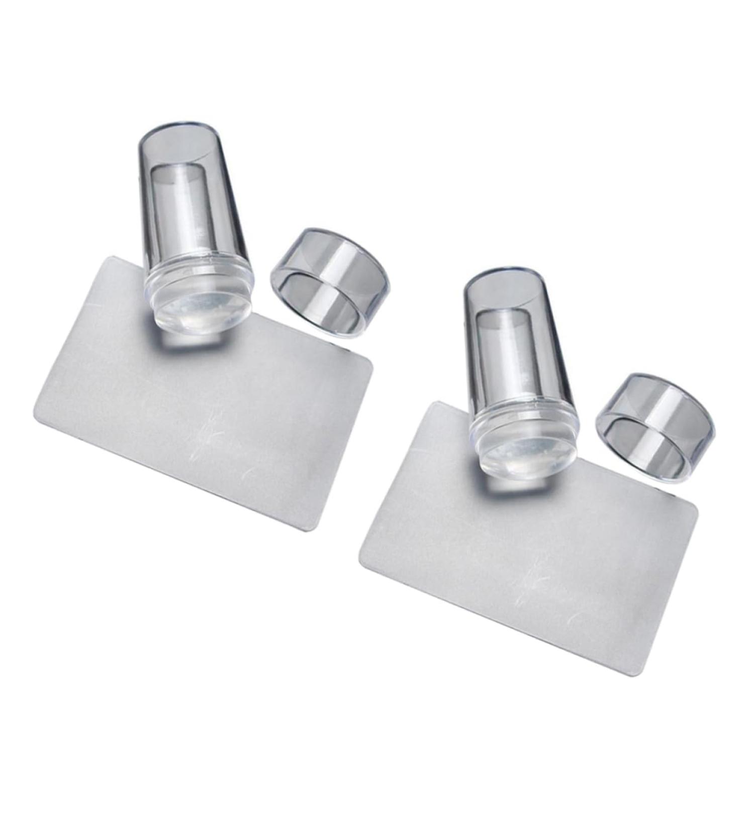 Ipetboom Manicures Tools 2 Sets Transparent Gel Nail Polish Gel Nail Kits Nail Jelly Stamper Barniz De Gel Para U as Nail Art Accessories Diy Nail Stamper Transparent Nail Polish Manicure - Buy Online on GoSupps.com