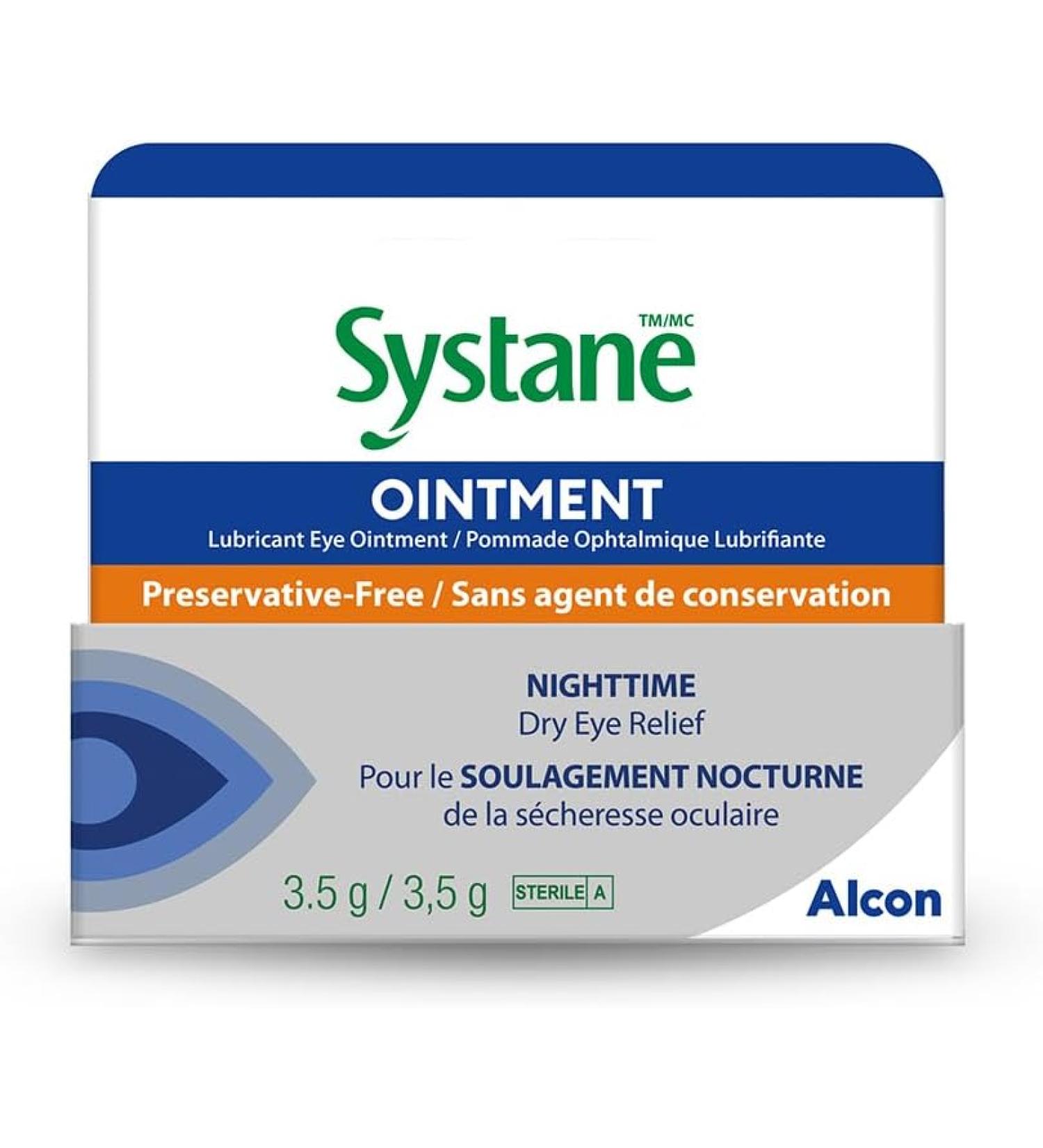 Systane Nighttime Lubricant Eye Ointment 3.50g (Pack of 10) - Soothing Relief for Dry Eyes | Buy Internationally - Buy Online on GoSupps.com