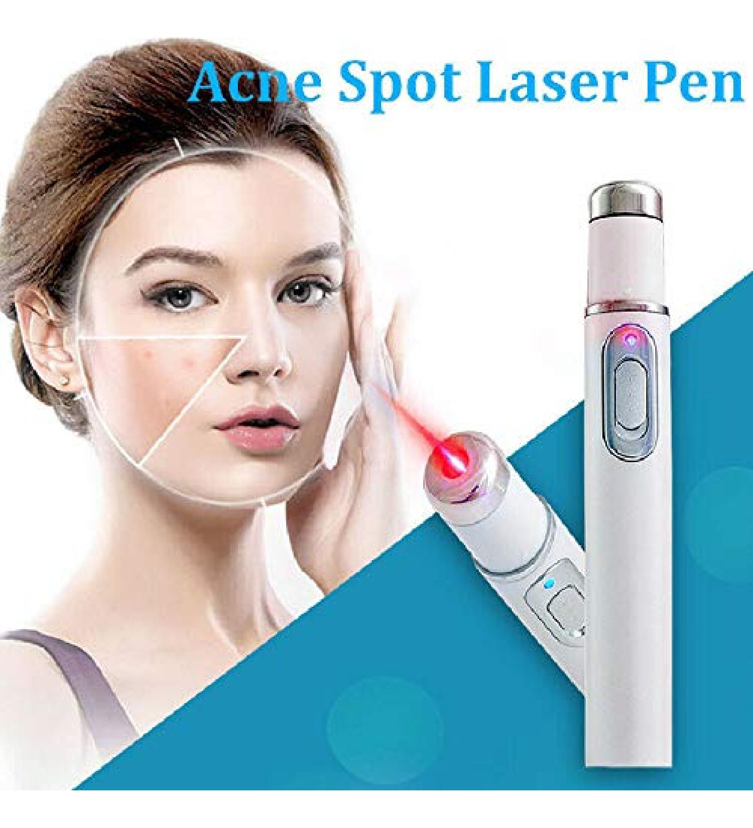 Spot Treatments Pen Red-Ray Ance Remover Therapy|Removal Picosecond Pen|Acne Spot Laser Pen Soft Scar Wrinkle Removal Device Activate Skin/Tighten Loosen Skin - Buy Online on GoSupps.com