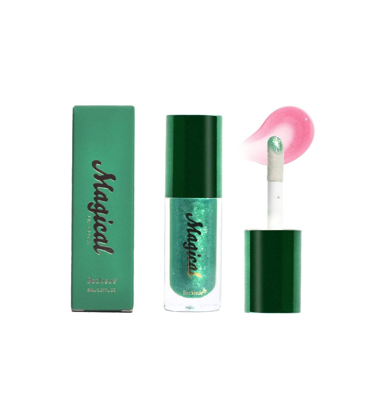 Non-Sticky Changing Lip Gloss | Moisturizing Lip Oil for Dry Lips | Nourishing Glossy Finish | Big Brush Applicator Color 00 - Buy Online on GoSupps.com