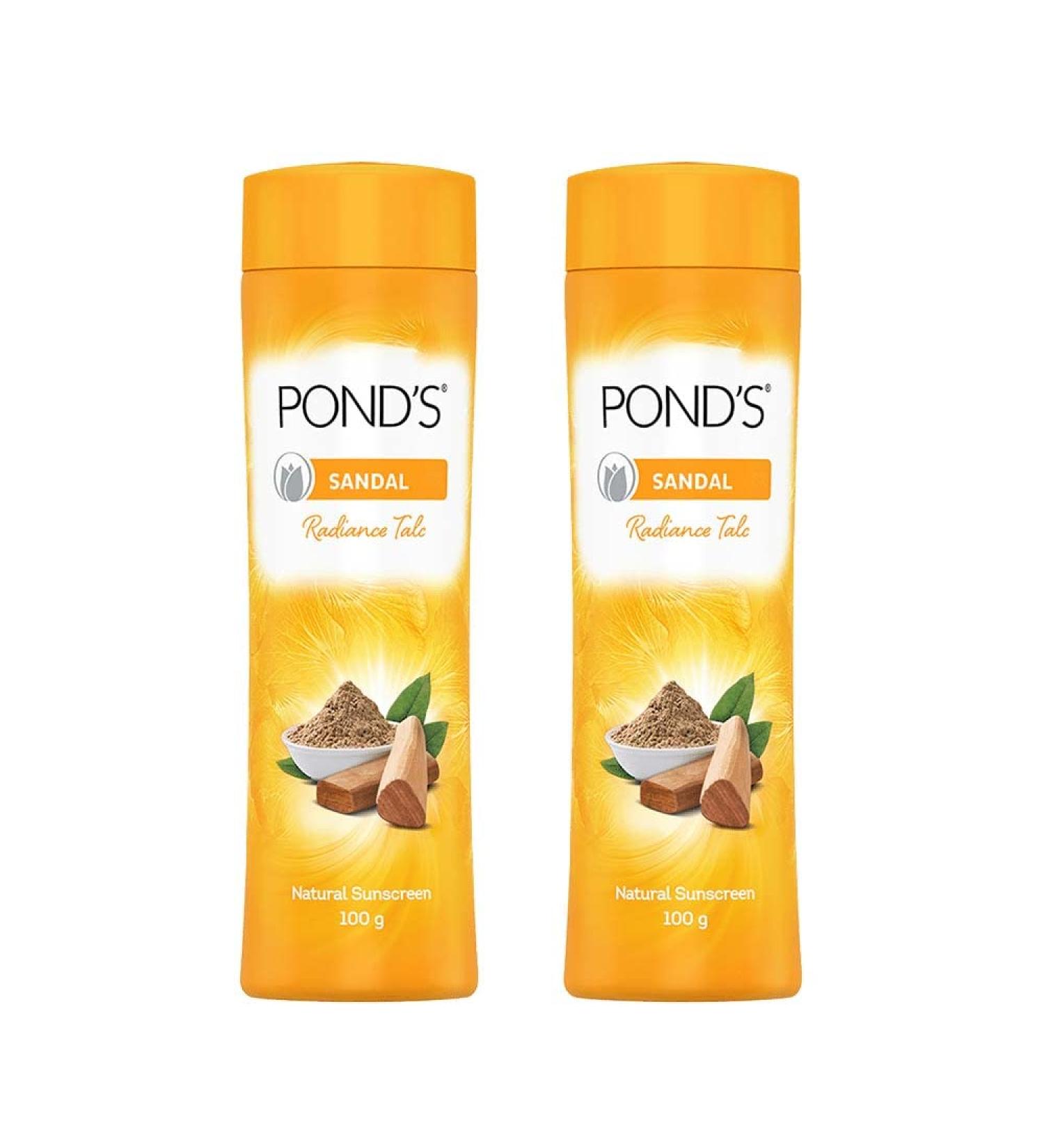 Pond's Sandal Talc 100g (Pack of 2) - Buy Online on GoSupps.com