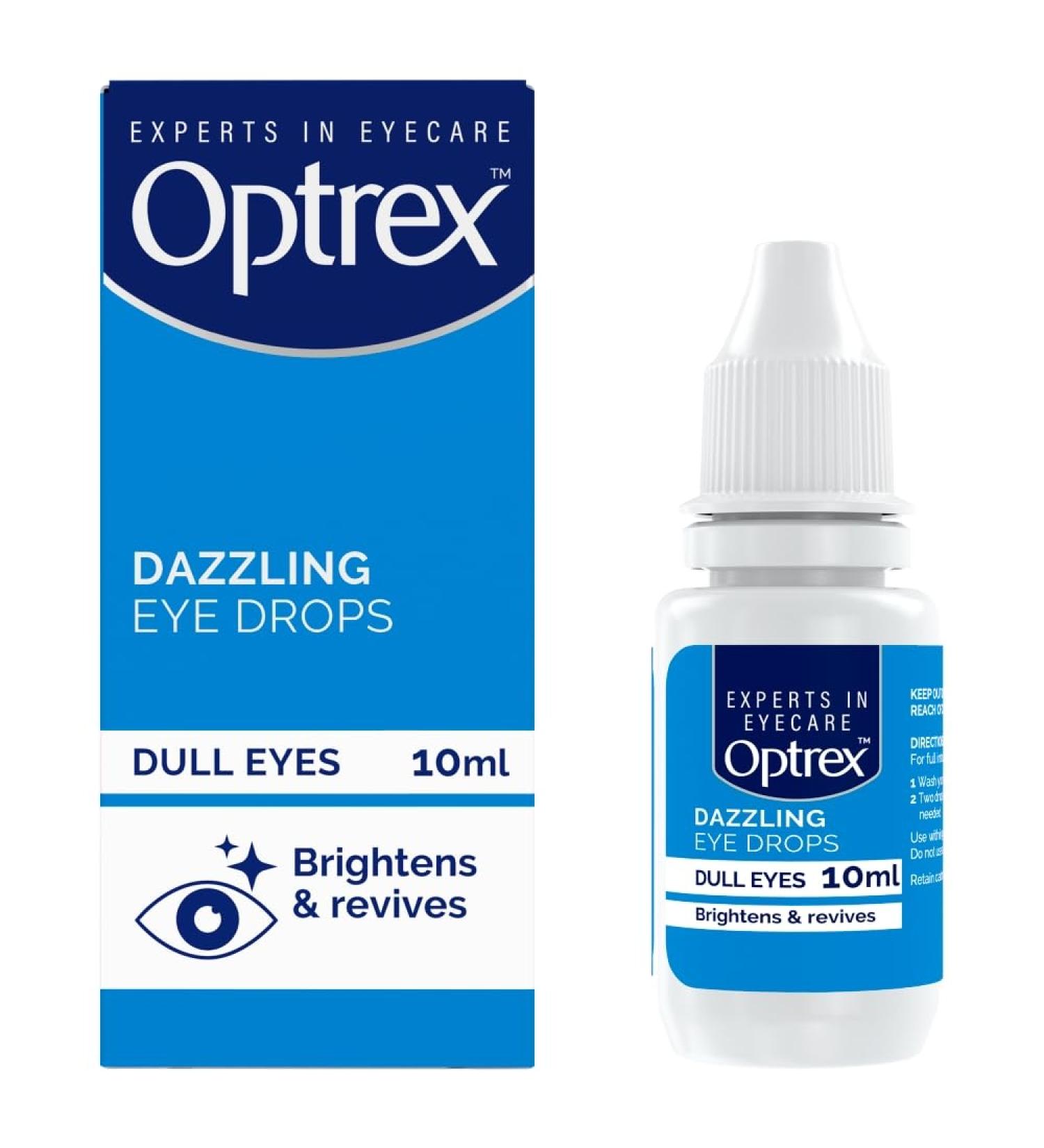 Optrex Eye Dew Dazzling Eye Drops 10 ml Pack of 6 - Buy Online on GoSupps.com