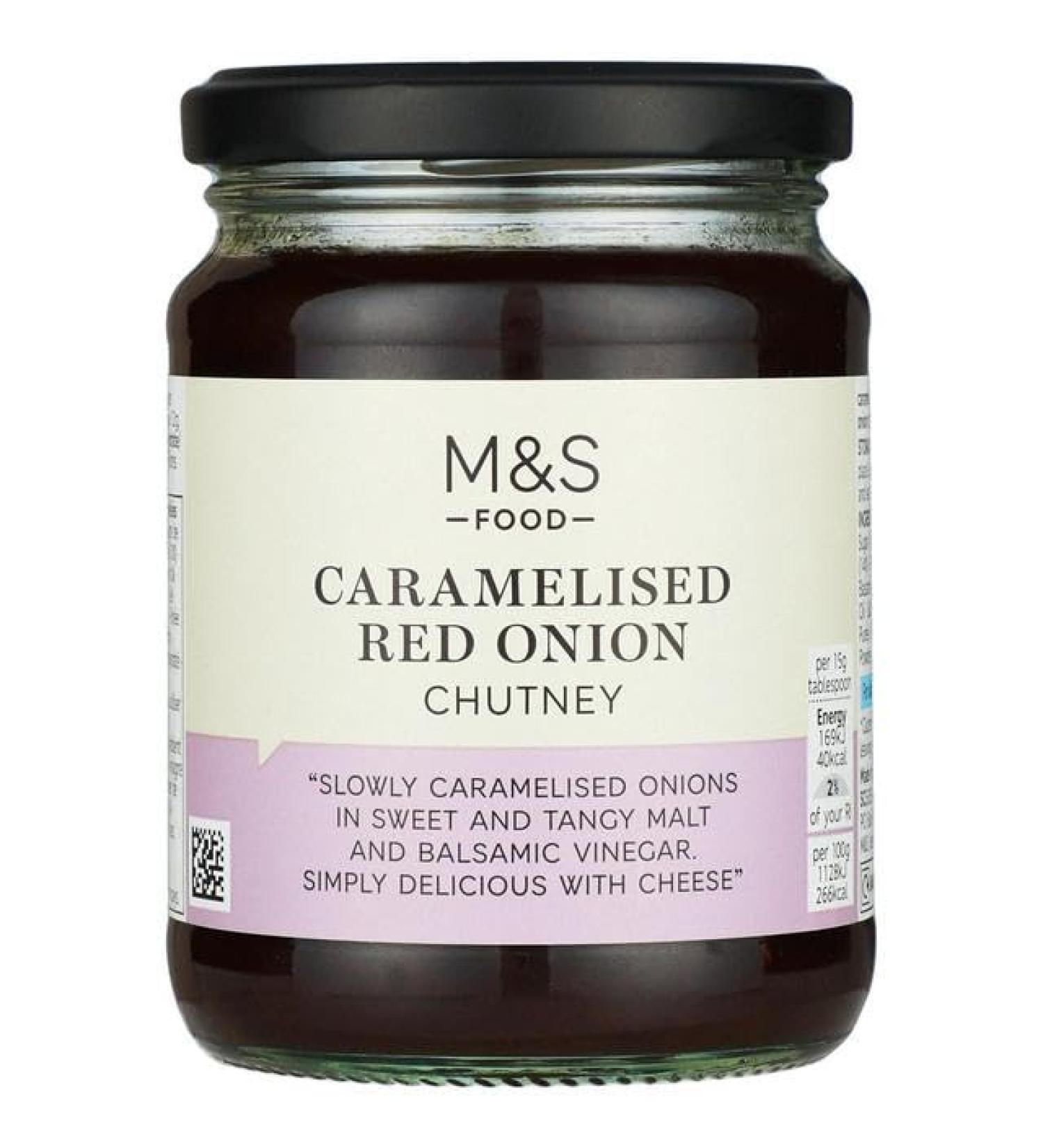 M&S Caramelised Red Onion Chutney 330g in apremier Life Store Box - Buy Online on GoSupps.com