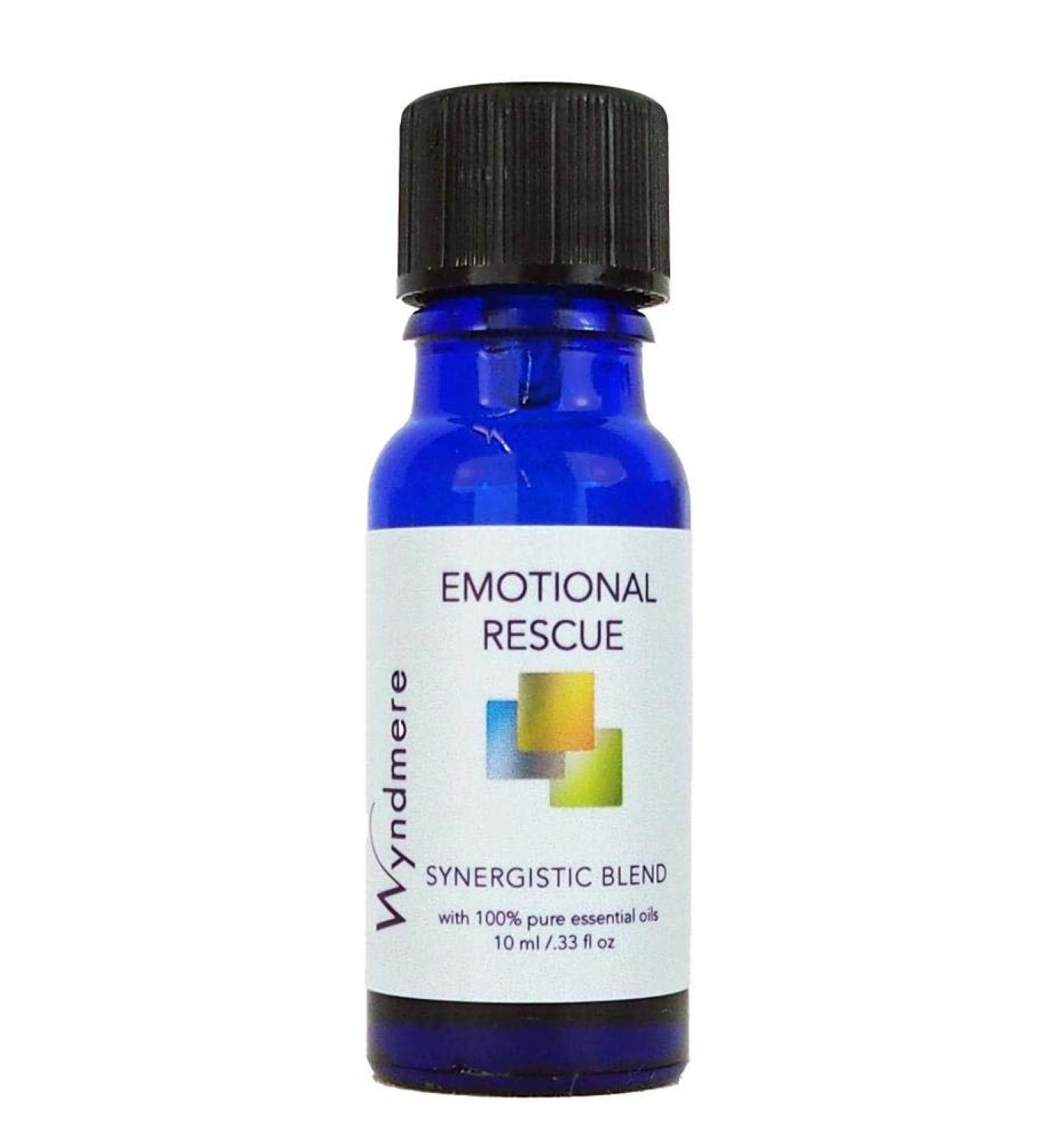 Wyndmere Essential Oils Emotional Rescue Blend - 100% Pure Therapeutic Quality - 10ml - Made in USA - International Shipping Available - Buy Online on GoSupps.com