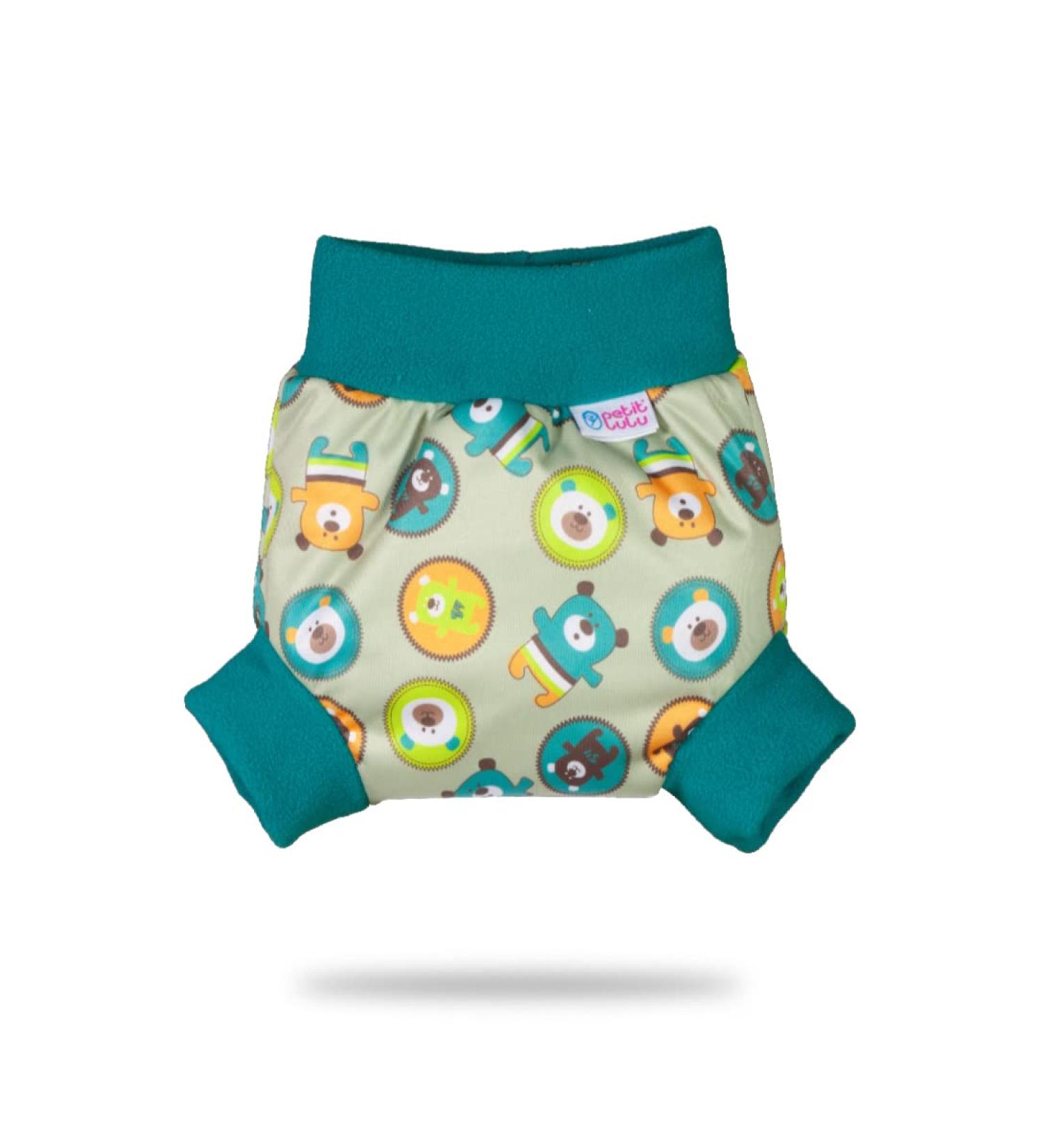 Petit Lulu Pull Up Pul overpants size XXL waterproof slip survival for panthedules/cloth diapers/manufactured in the EU (Flying Bears)