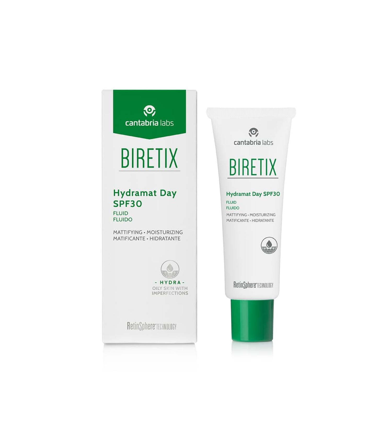Biretix Hydramat Day SPF30 Fluid 50 ml - Buy Online on GoSupps.com