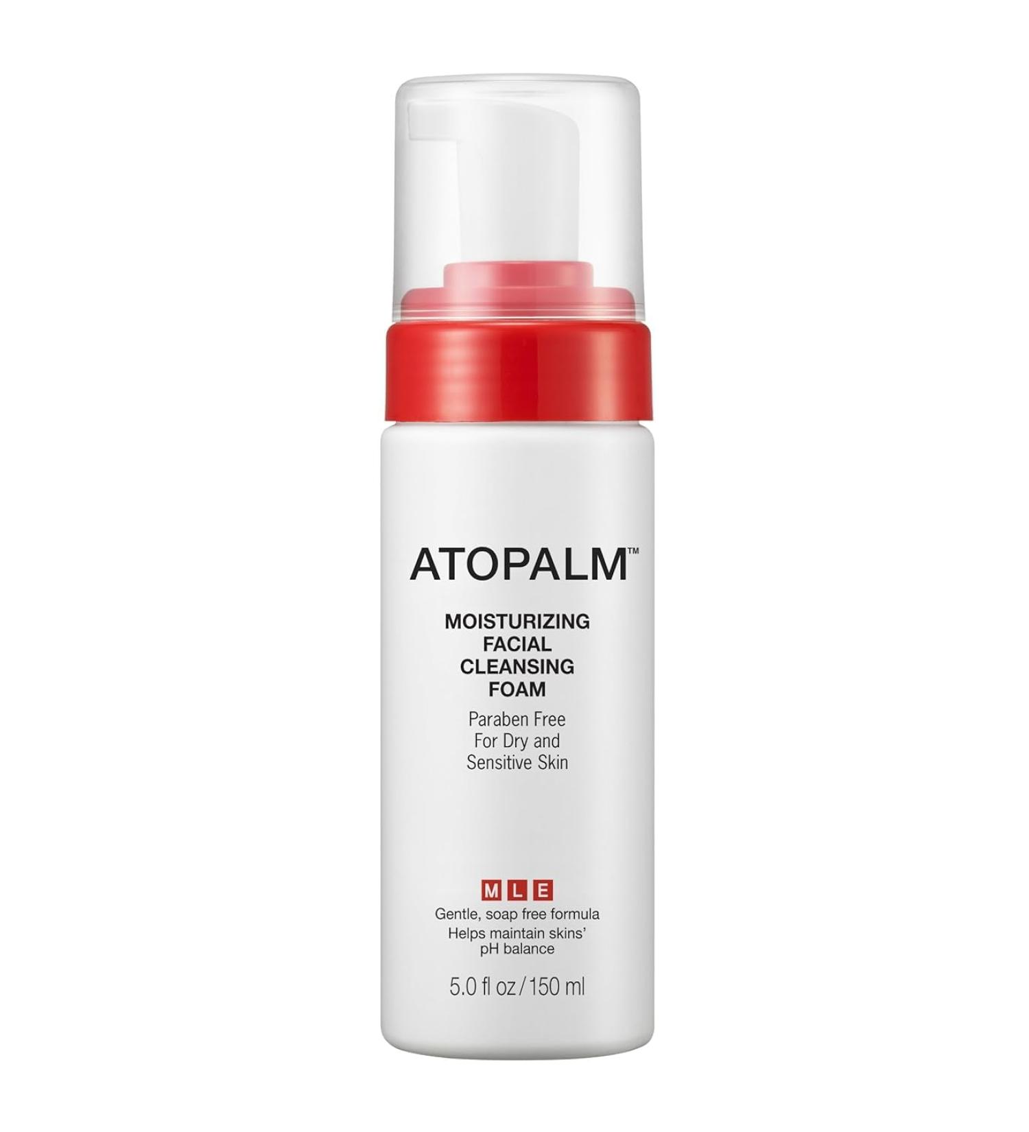 Buy ATOPALM Moisturizing Facial Cleansing Foam - Paraben Free Face Wash for Dry & Sensitive Skin Infused with Hyaluronic Acid pH Balanced K-Beauty Cleanser 150ml - Buy Online on GoSupps.com