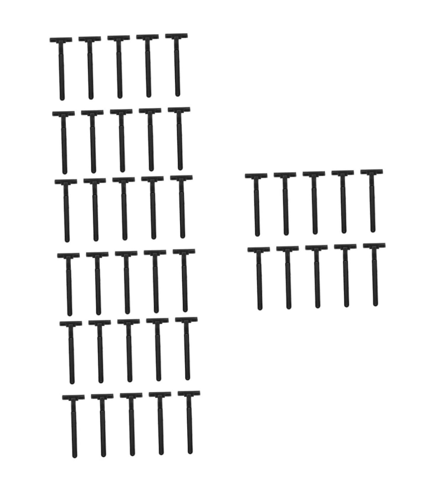 Minkissy Bartschneider 40 STK Manual Hair Removal Scraper - Epilator Razor for Women | Plastic Razor for Sensitive Areas - Buy Online on GoSupps.com