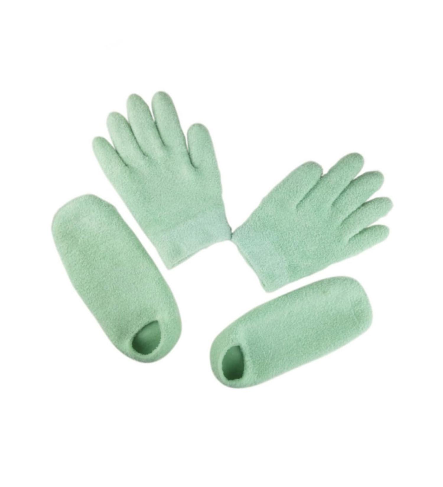 FRCOLOR 1 Set Softening Socks Dry Cracked Hands Gloves Nitrile exam Gloves Socks for Cracked feet Gloves for Dry Cracked Hands spa Socks Booties for Shoes Covers Gel Spa Gloves Foot Boots - Buy Online on GoSupps.com