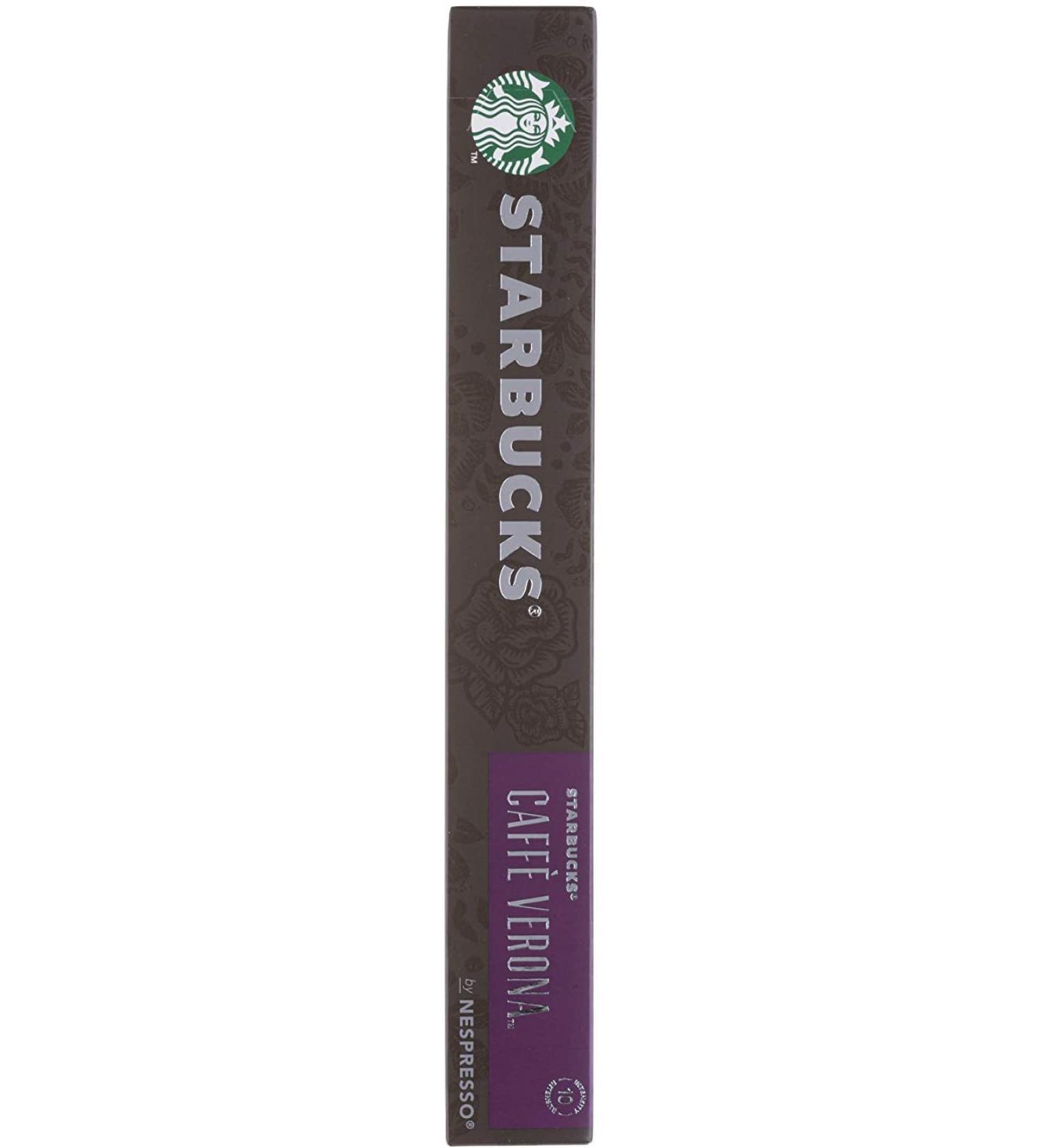  STARBUCKS Starbucks Caff Verona - Lot de 10-50 g - Buy Online on GoSupps.com