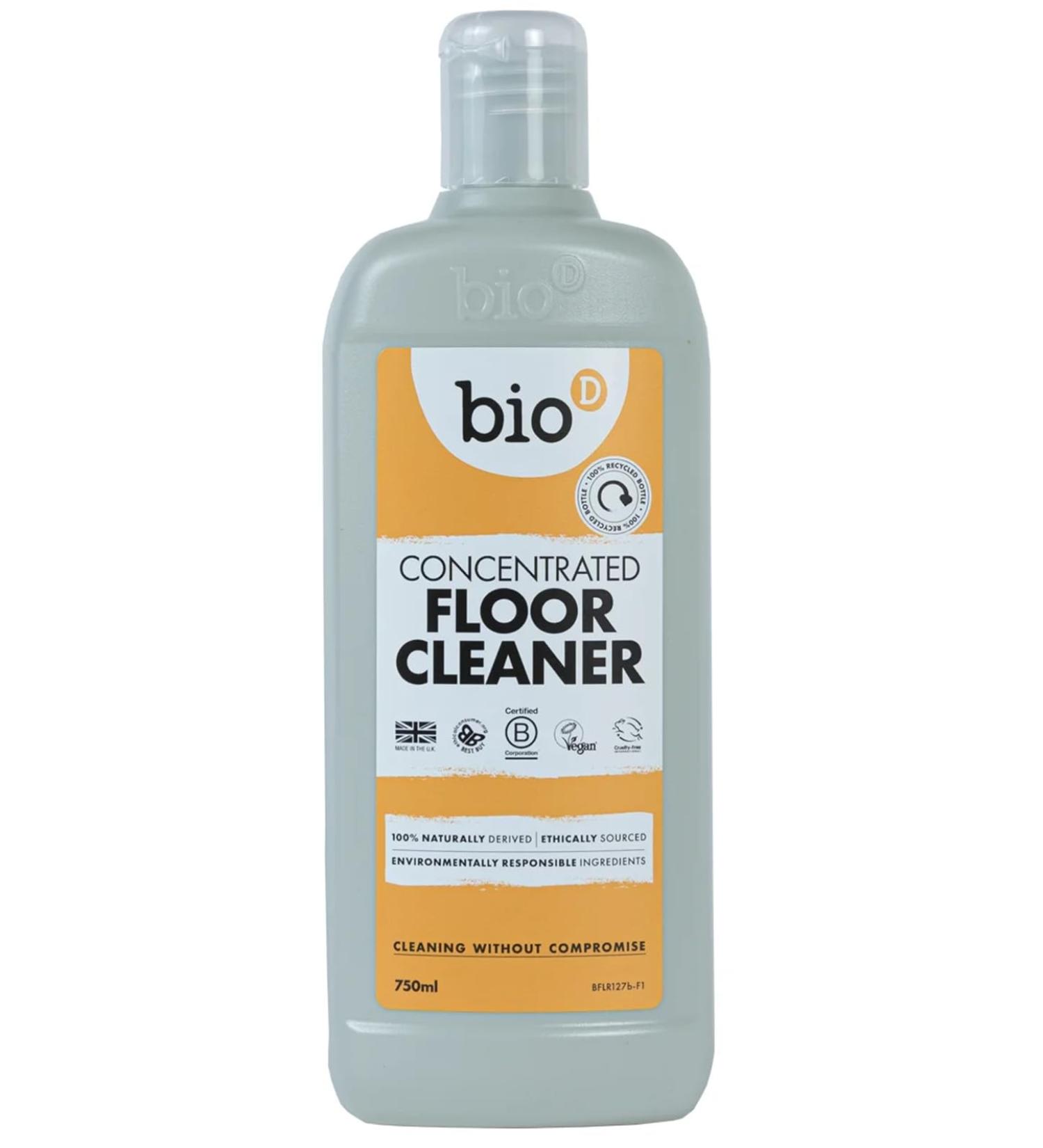 Bio-D Floor Cleaner with Linseed 750 ML (order 12 for trade outer)