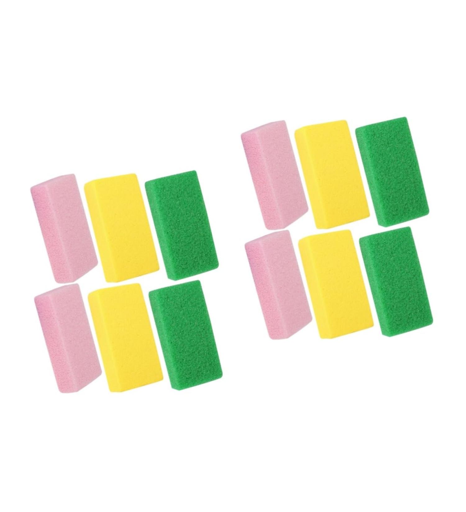 FRCOLOR 12pi ces Pierre P dicure Outils Exfoliants Pour Pierre Et Brosse Pour liminer Les Callosit s Peau Morte Vari s - Buy Online on GoSupps.com